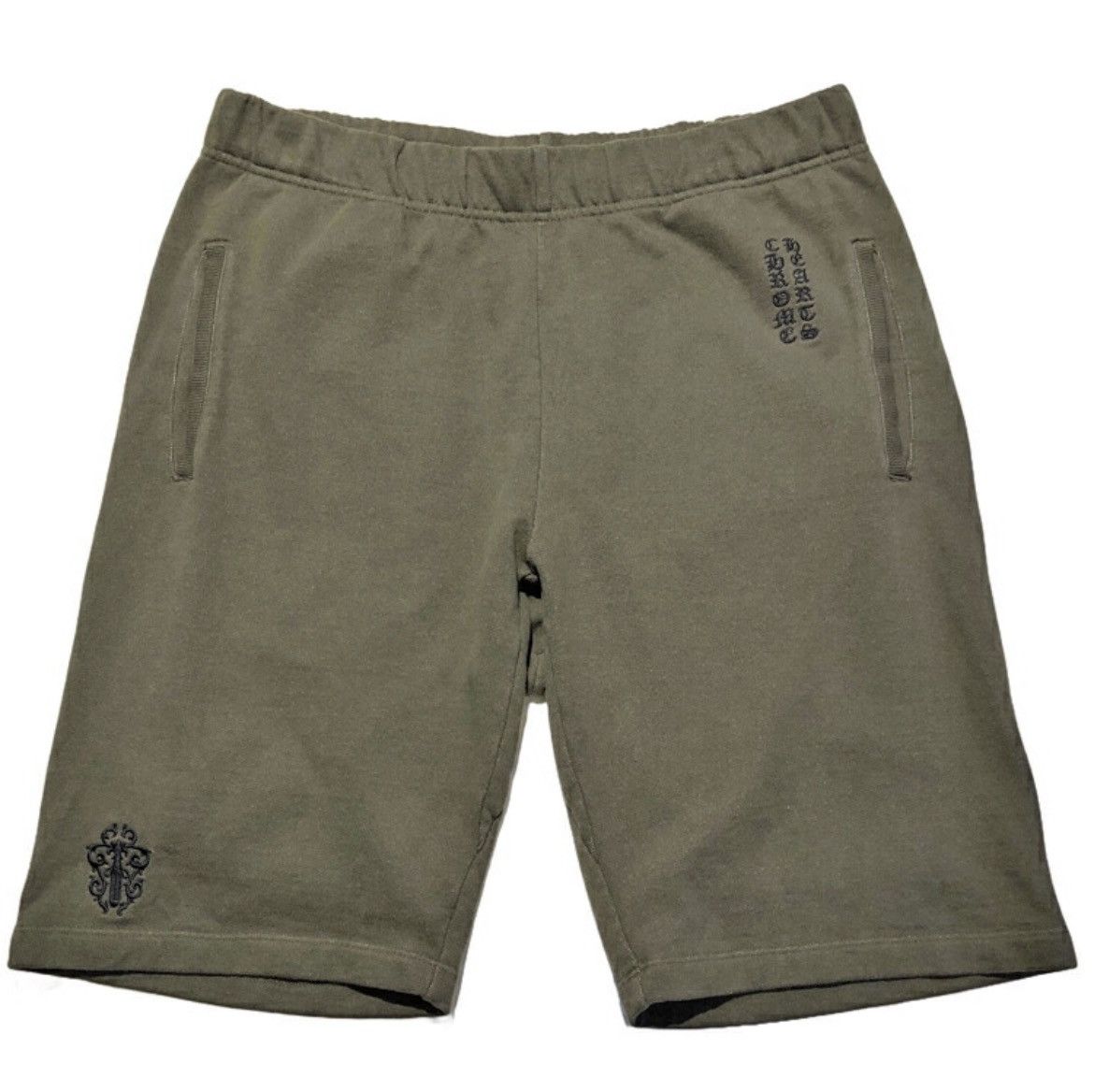 Chrome Hearts CHROME HEARTS Y NOT Vertical Logo Shorts Pants