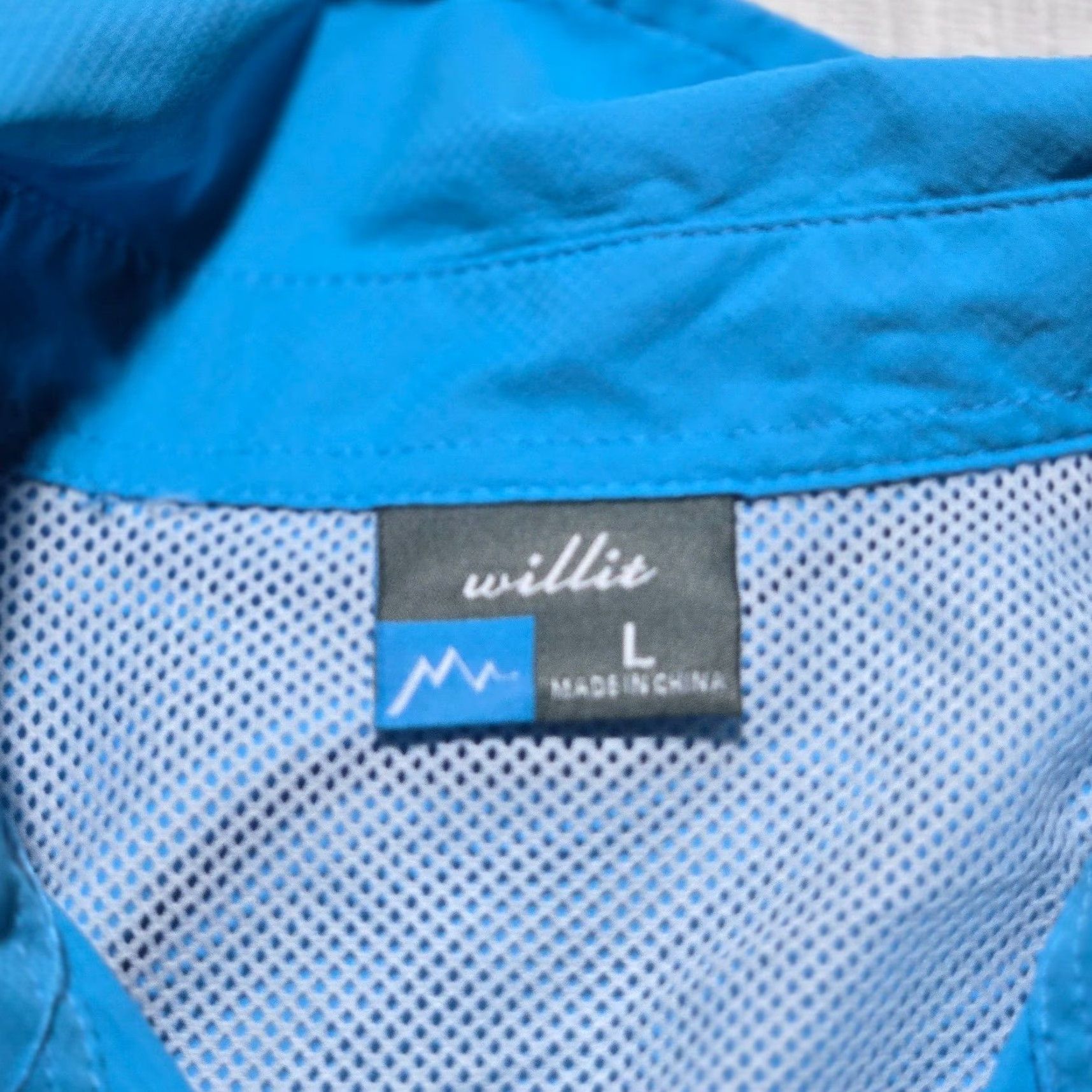 Vintage WILLIT Button-Up Shirt Solid Blue Long Sleeve Performance Outdoor Adult Womens Large Size L / US 10 / IT 46 - 3 Thumbnail