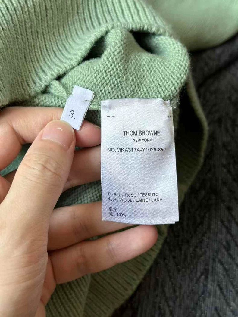 Thom Browne Thom Browne size3 woollen sweater Size US L / EU 52-54 / 3 - 3 Thumbnail
