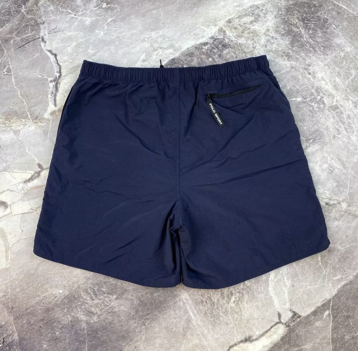 Ralph Lauren Sport × Vintage VINTAGE POLO SPORT POLO RALPH LAUREN NYLON SHORTS MENS L Size US 34 / EU 50 - 2 Thumbnail