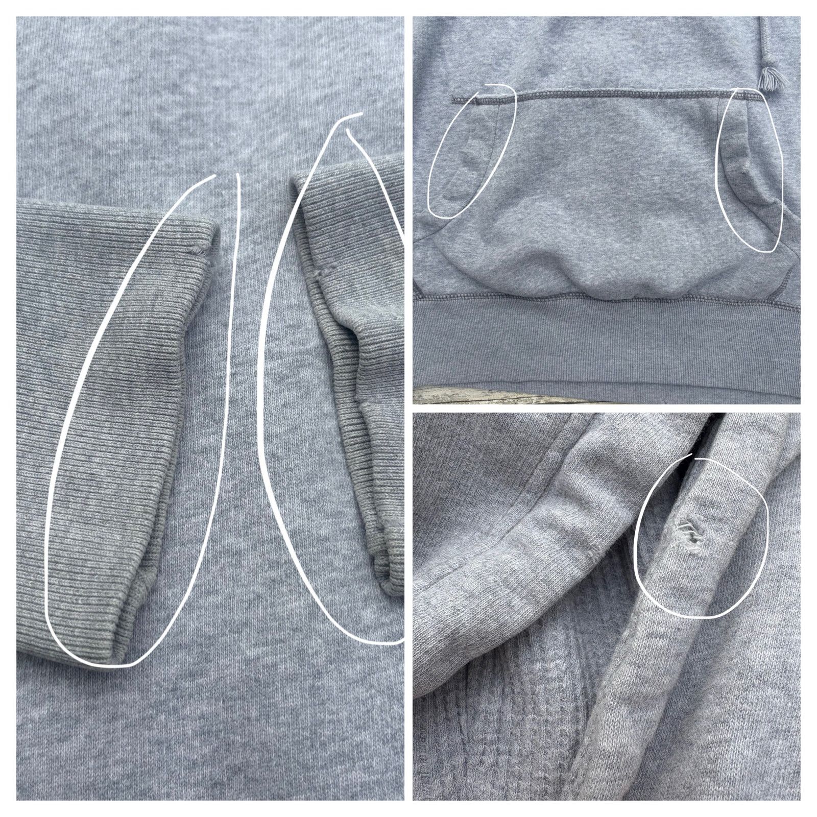 Aeropostale Aeropostale Y2K Hoodie Sweatshirt Sz S Gray Red 00s skater Size US S / EU 44-46 / 1 - 9 Thumbnail