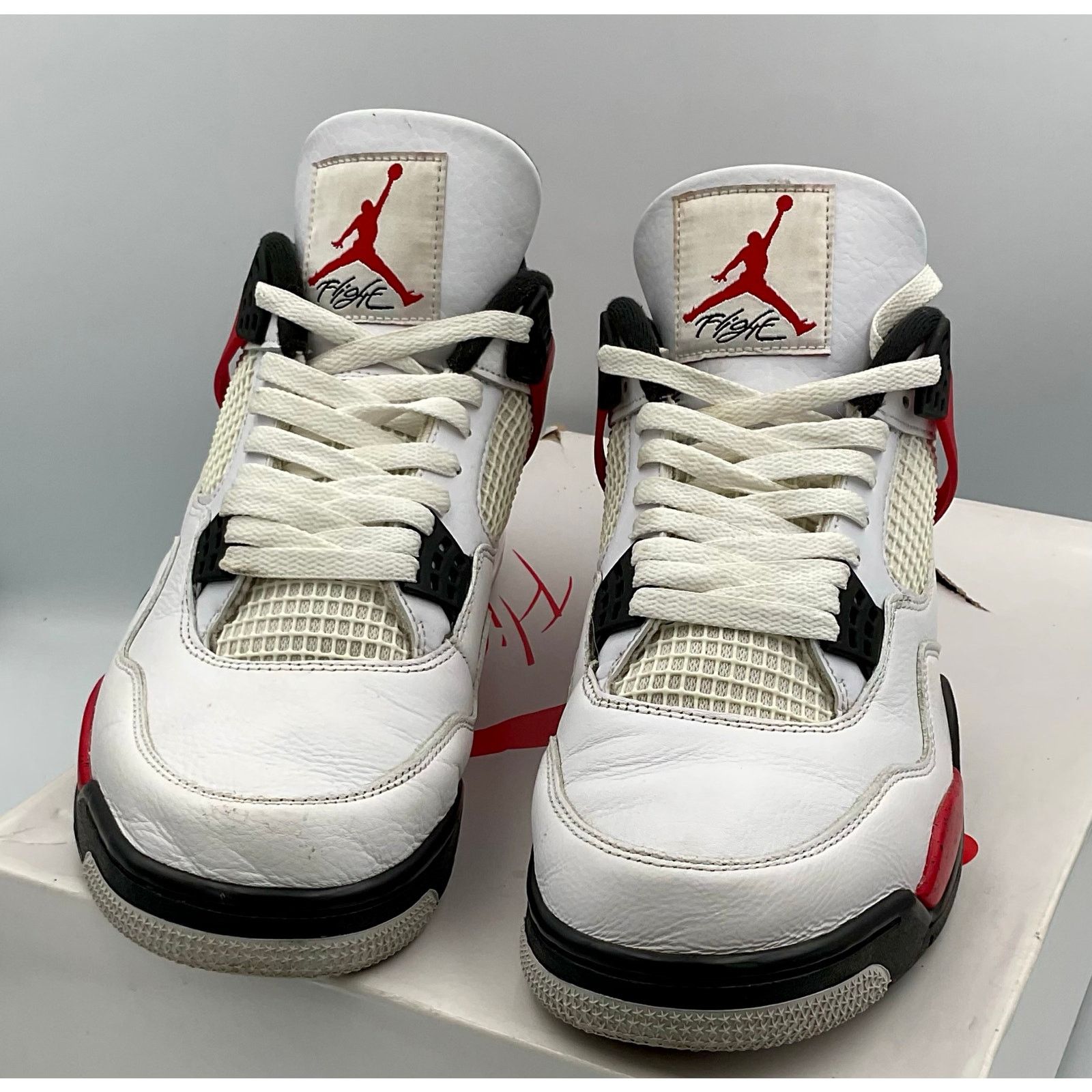 Jordan Brand Jordan 4 Retro Red Cement DH6927-161 Sz 11 Size US 11 / EU 44 - 6 Thumbnail