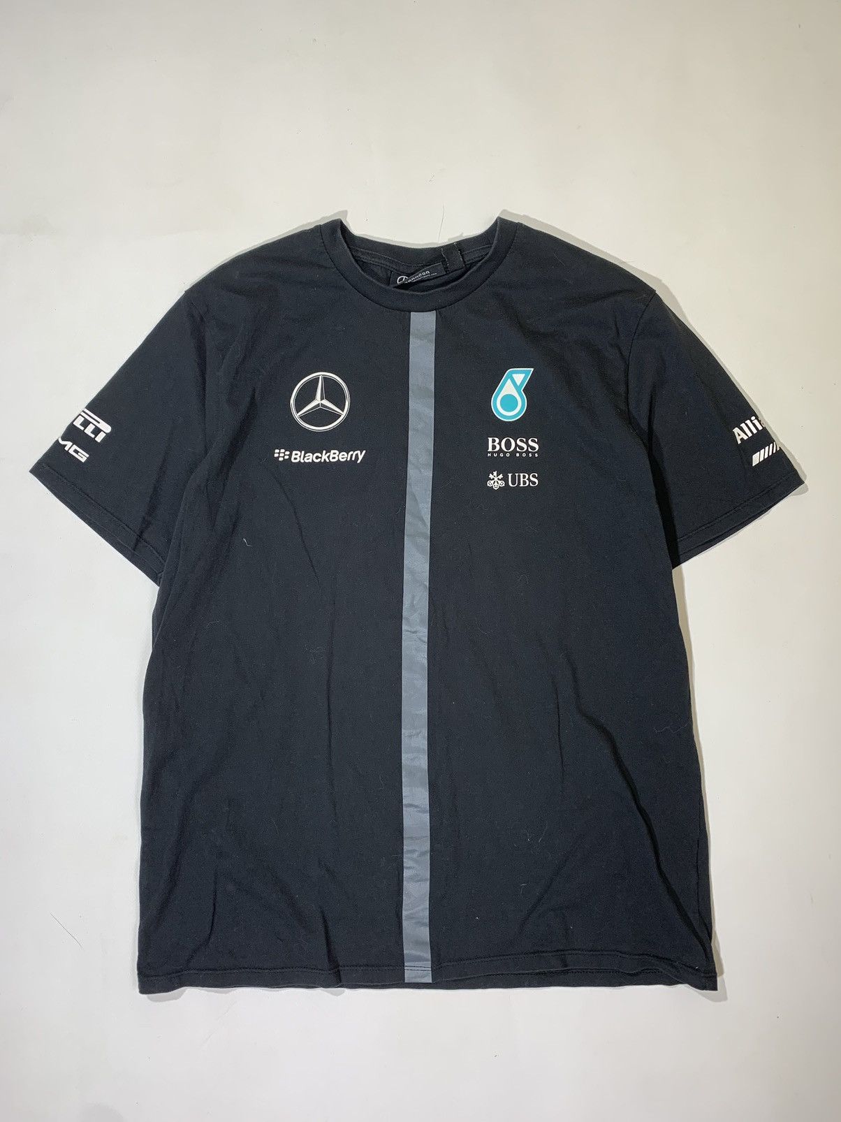 Mercedes-Benz Mercedes-Benz AMG Petronas F1 Hamilton T-Shirt Boss Pirelli Size US L / EU 52-54 / 3 - 1 Thumbnail