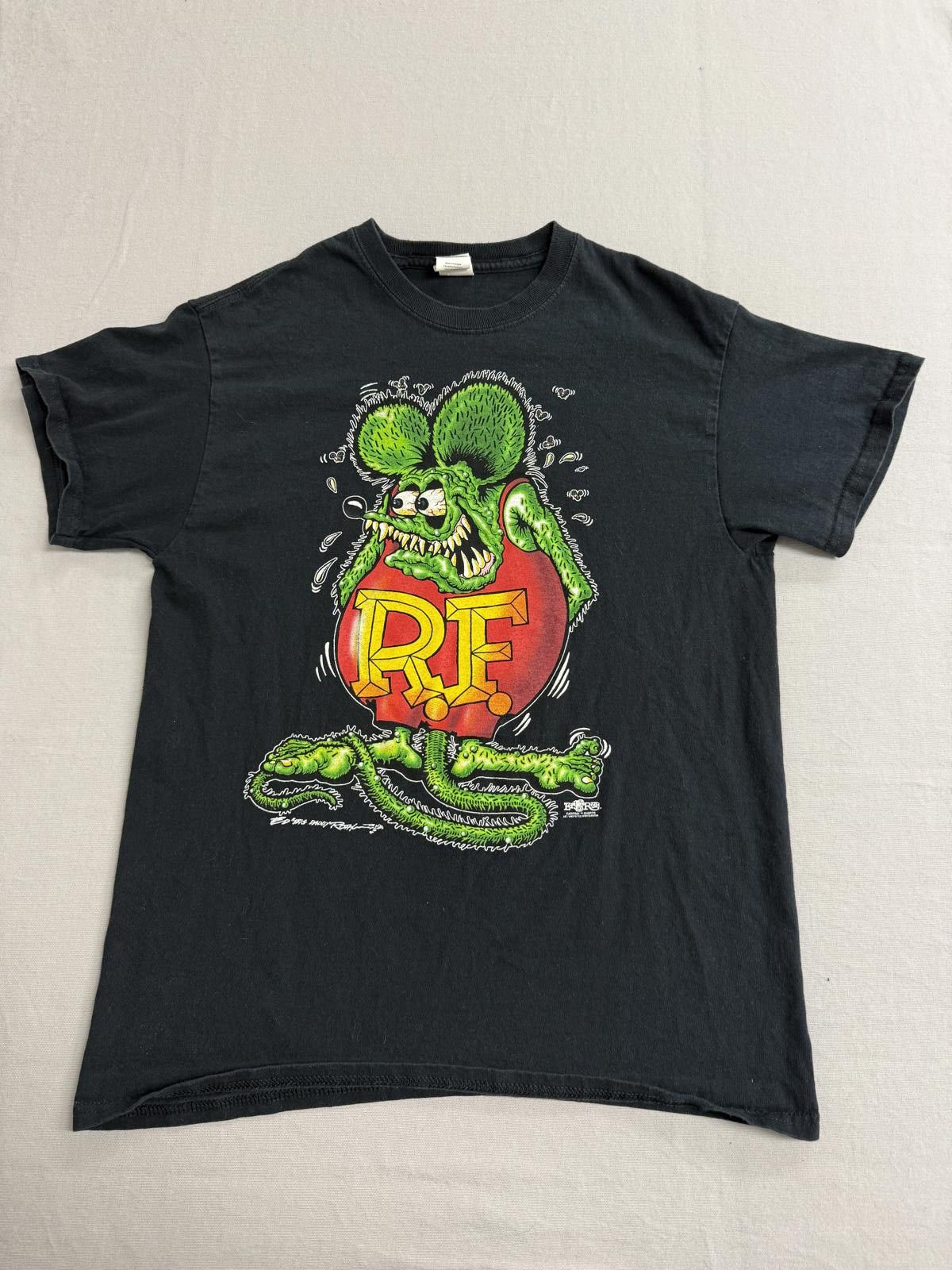 Gildan Faded Rat Fink T-shirt Hot Rods Ed Big Daddy Roth - M Size US M / EU 48-50 / 2 - 1 Thumbnail