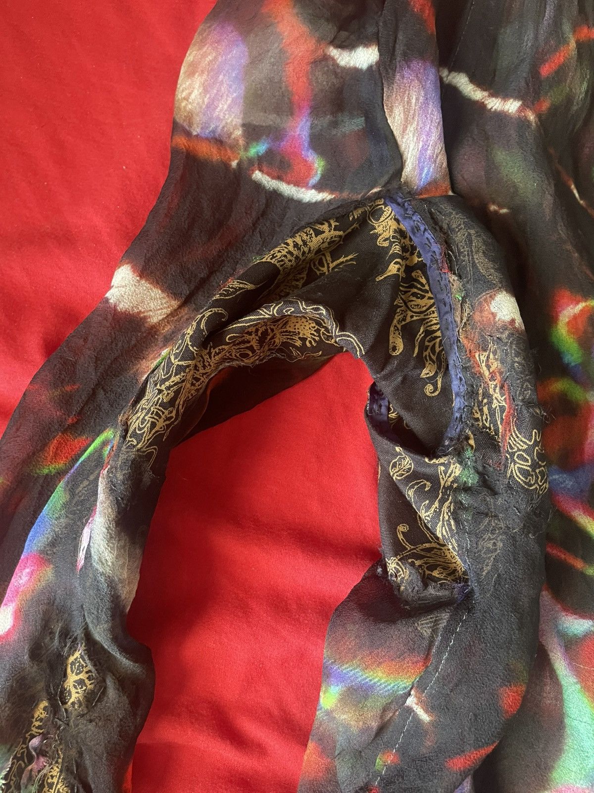 If Six Was Nine If Six Was Nine Psychedelic TXS-4 Silk Button Up Shirt Size US S / EU 44-46 / 1 - 7 Thumbnail