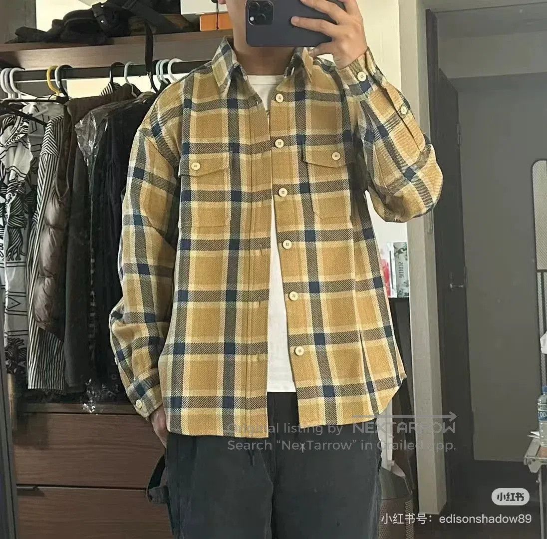 Visvim visvim lumber check long sleeve shirt. Size US M / EU 48-50 / 2 - 5 Thumbnail