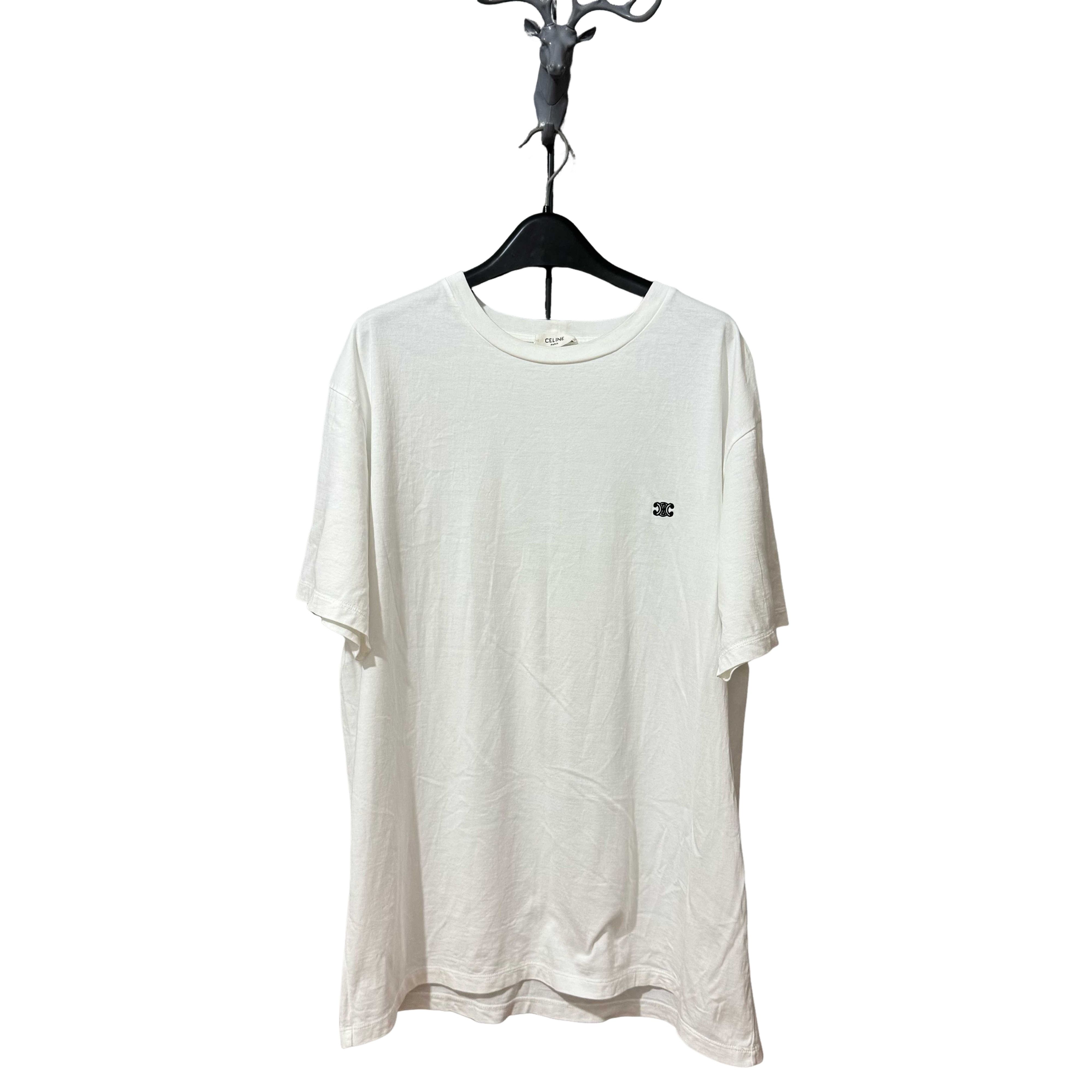 Celine SS19 Celine unlock your fantasies white t shirt logo Hedi