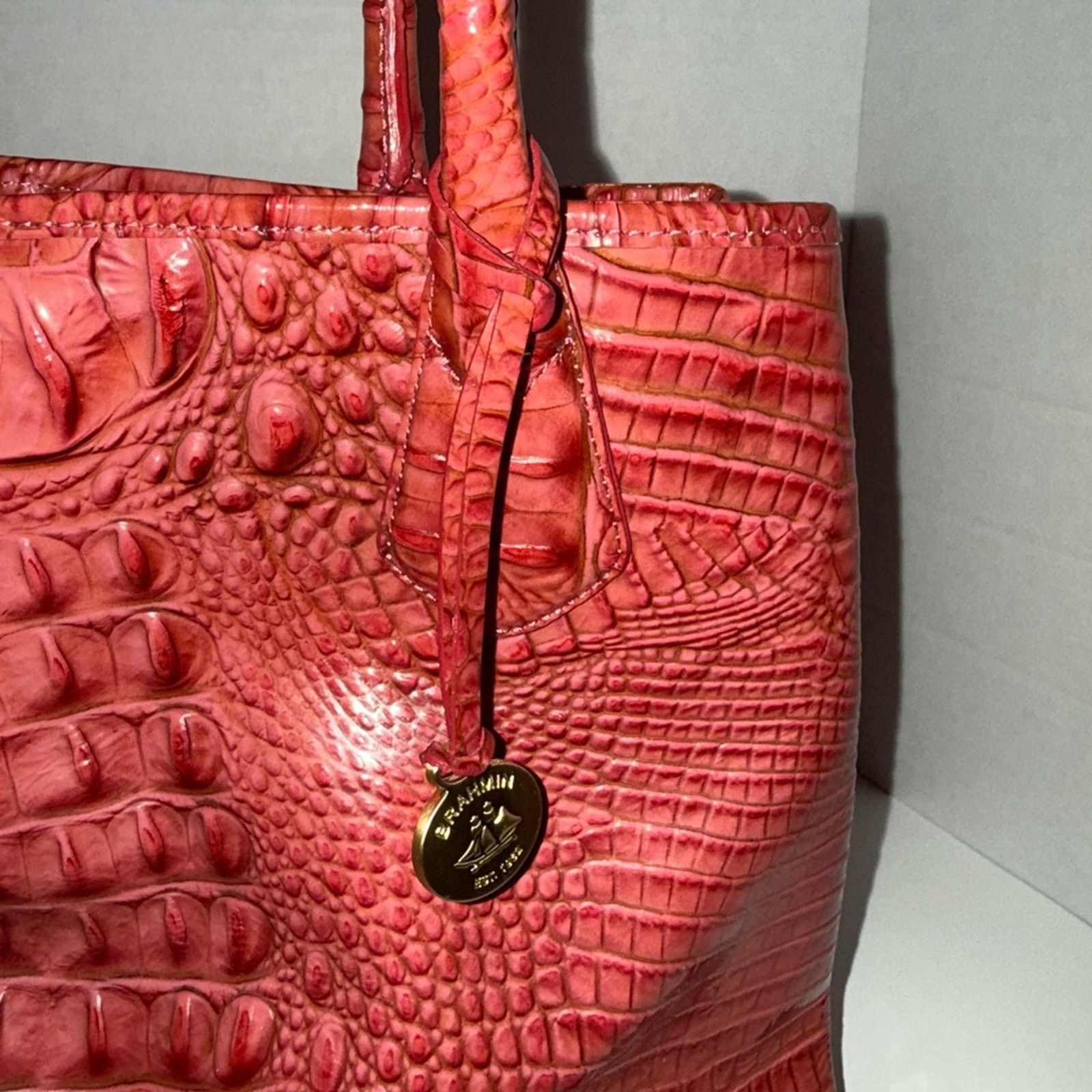 BRAHMIN BRAHMIN quite luxury brass hardware shoulder bag Size ONE SIZE - 5 Thumbnail