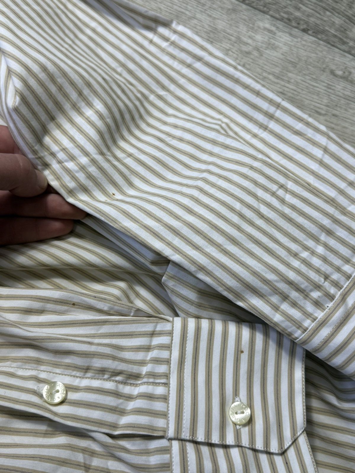 Dolce & Gabbana Dolce & Gabbana gold button-up shirt luxury streetwear crazy Size US M / EU 48-50 / 2 - 7 Thumbnail