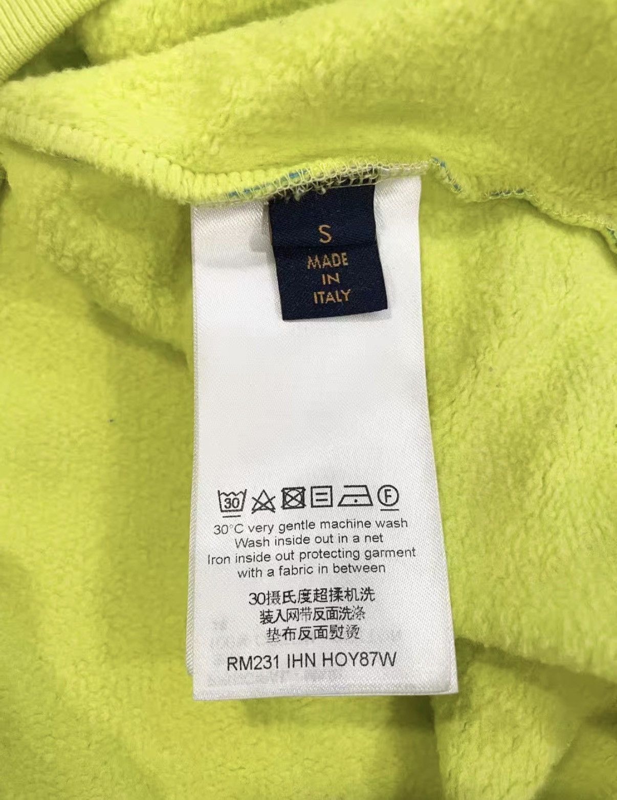 Louis Vuitton Louis Vuitton Stylish Neon Long Sleeve Sweatshirt J33 Size S / US 4 / IT 40 - 5 Thumbnail