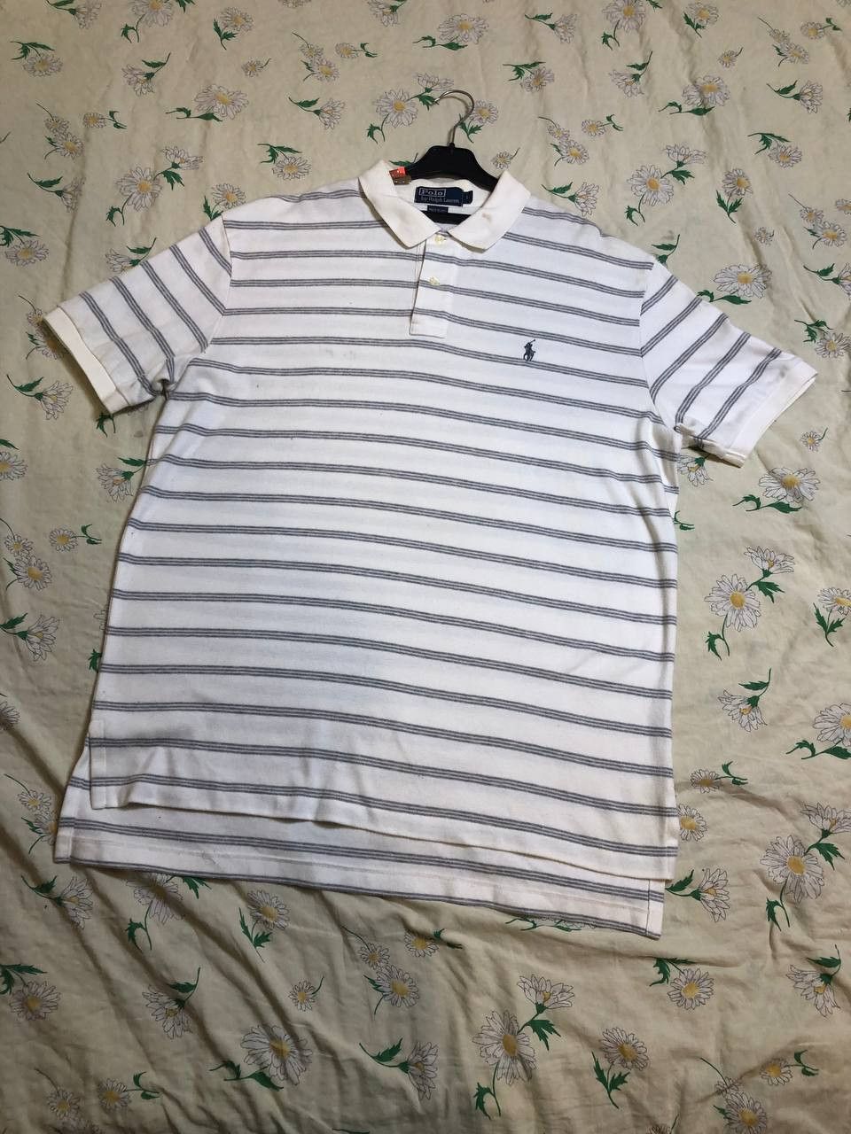 Polo Ralph Lauren Polo by Ralph Lauren Men's Striped Short Sleeve Polo Size US L / EU 52-54 / 3 - 1 Thumbnail