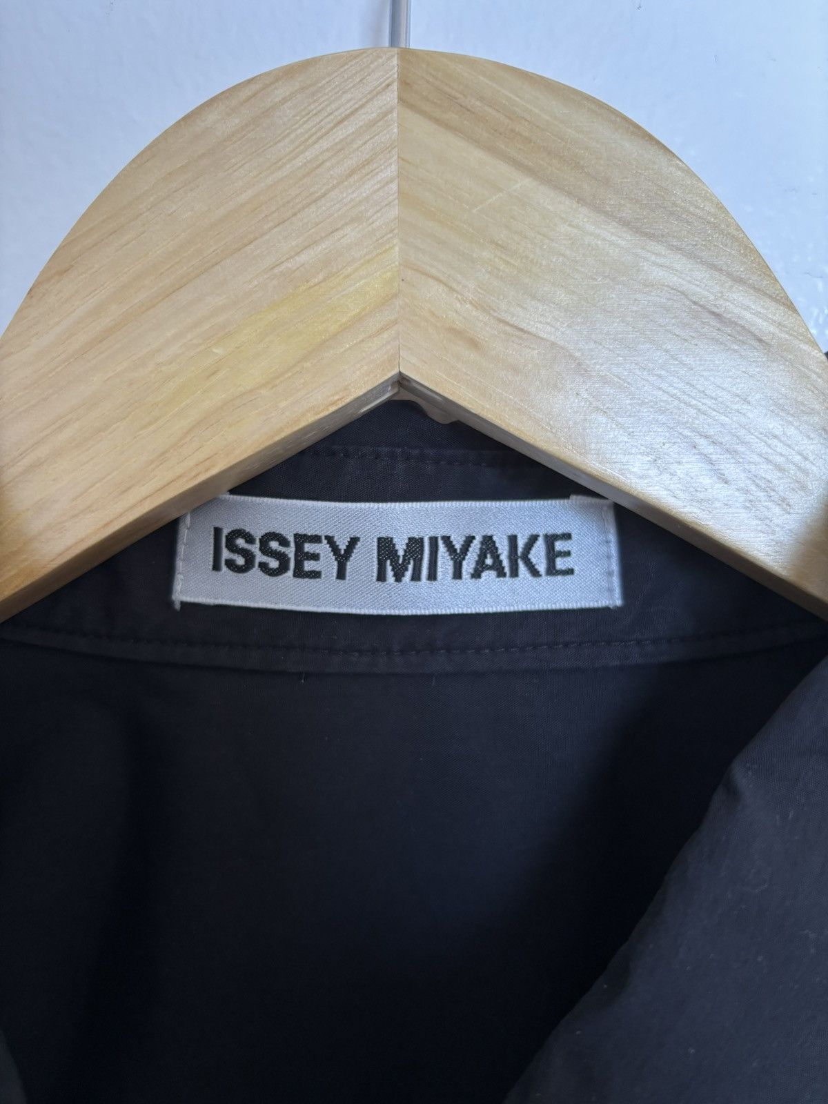 Issey Miyake issey miyake black collared shirt Size US S / EU 44-46 / 1 - 3 Thumbnail