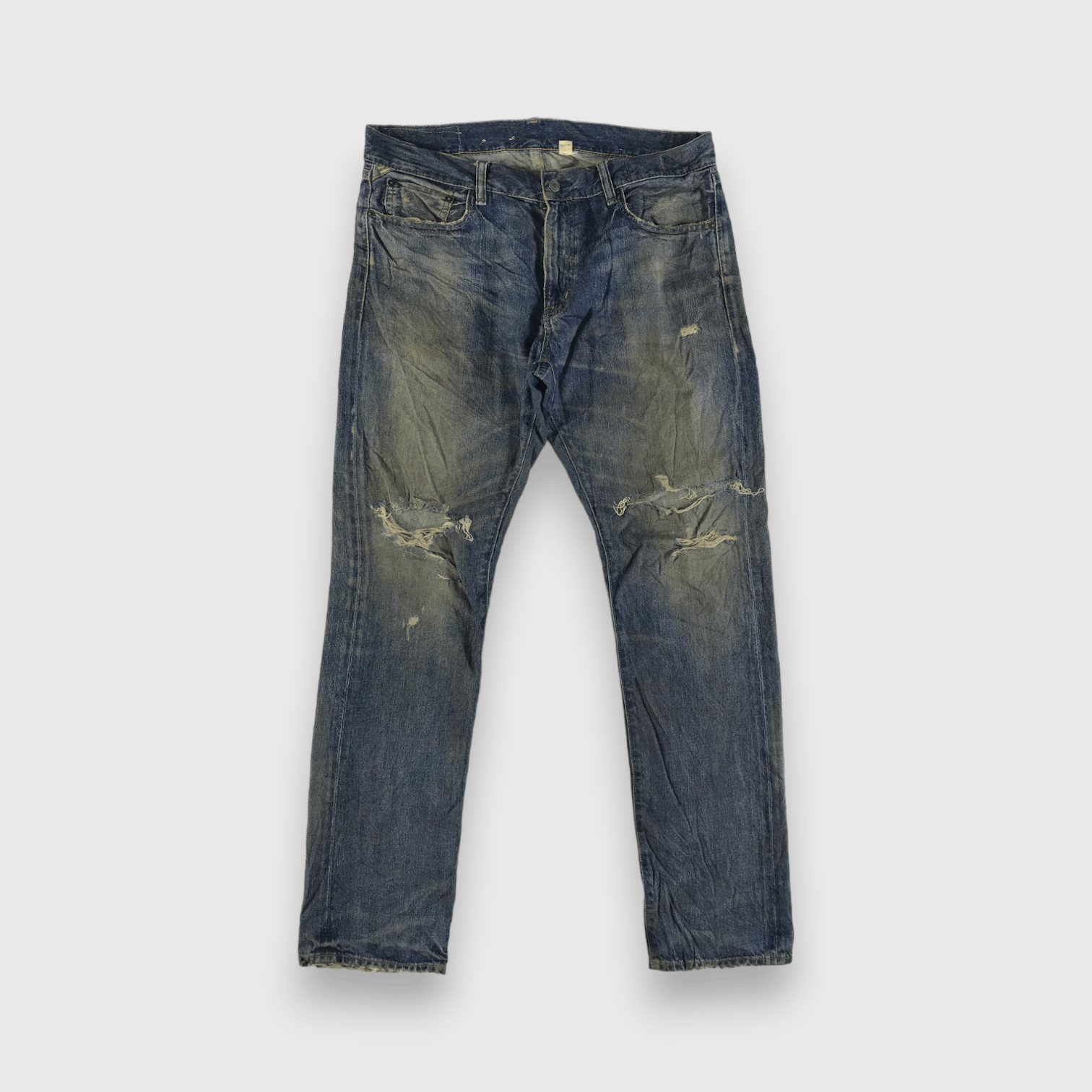 Denim & Supply Ralph Lauren Vintage Denim And Supply Ralph Lauren Selvedge Jeans-JM3709 Size US 37 - 1 Thumbnail