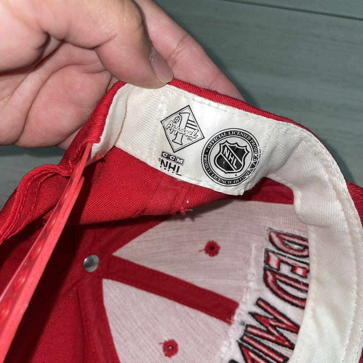 Ccm × NHL Detroit Red Wings Snapback Size ONE SIZE - 4 Thumbnail
