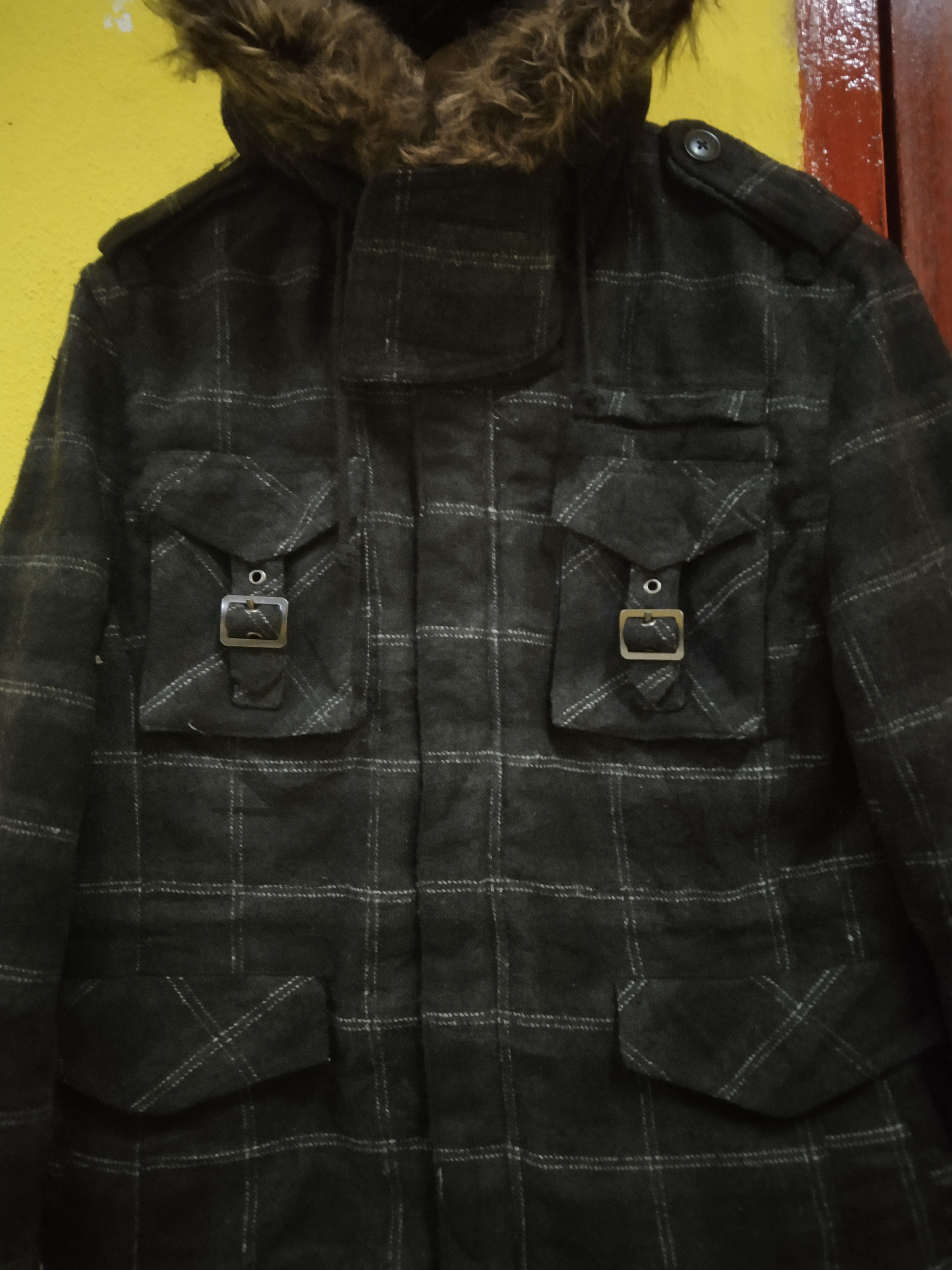 If Six Was Nine × In The Attic × Le Grande Bleu (L.G.B.) In The Attic Fur Jacket Size US L / EU 52-54 / 3 - 7 Thumbnail