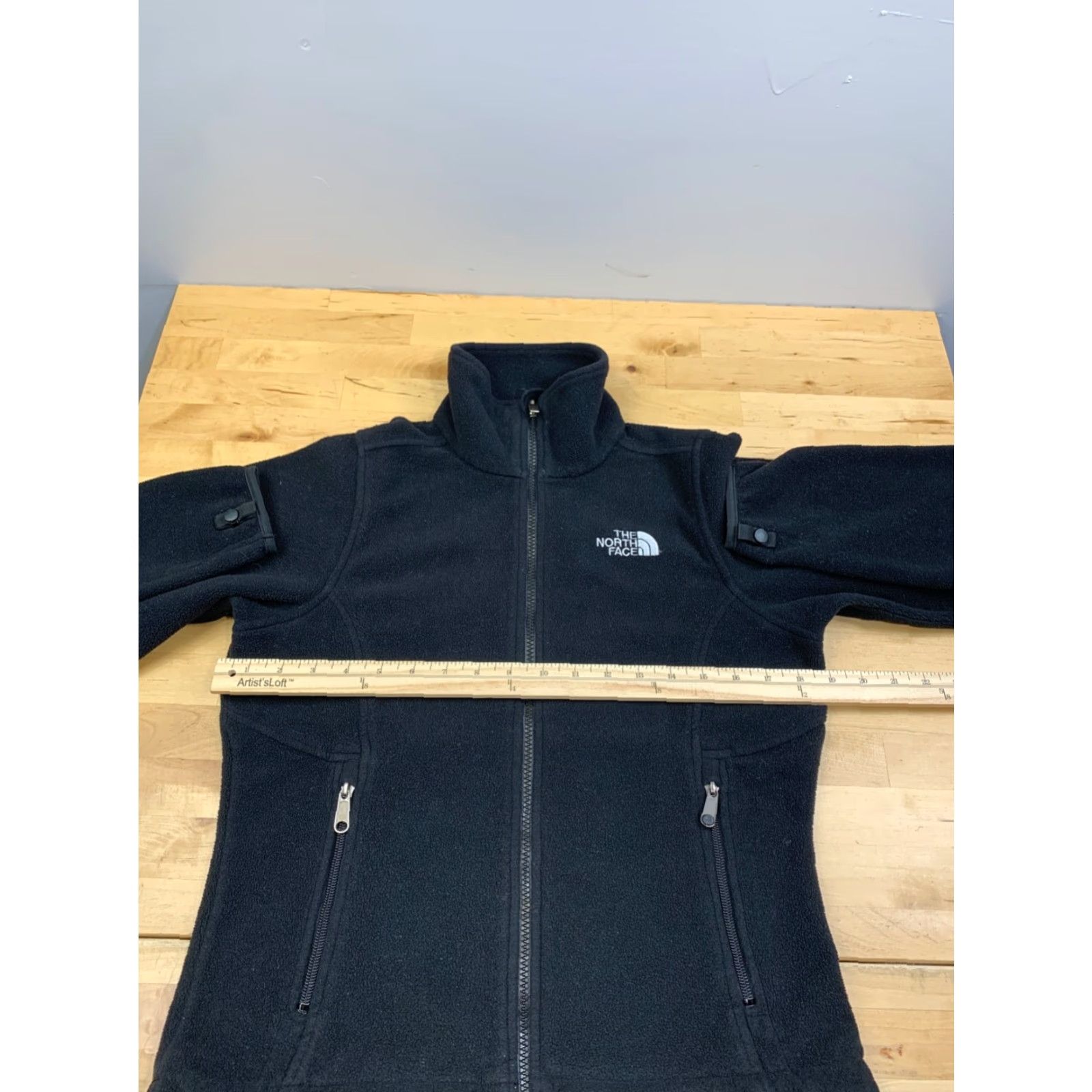 The North Face The North Face Fleece Jacket Womens XS Black Full Zip Casual Outdoor 11446 Size XS / US 0-2 / IT 36-38 - 7 Thumbnail