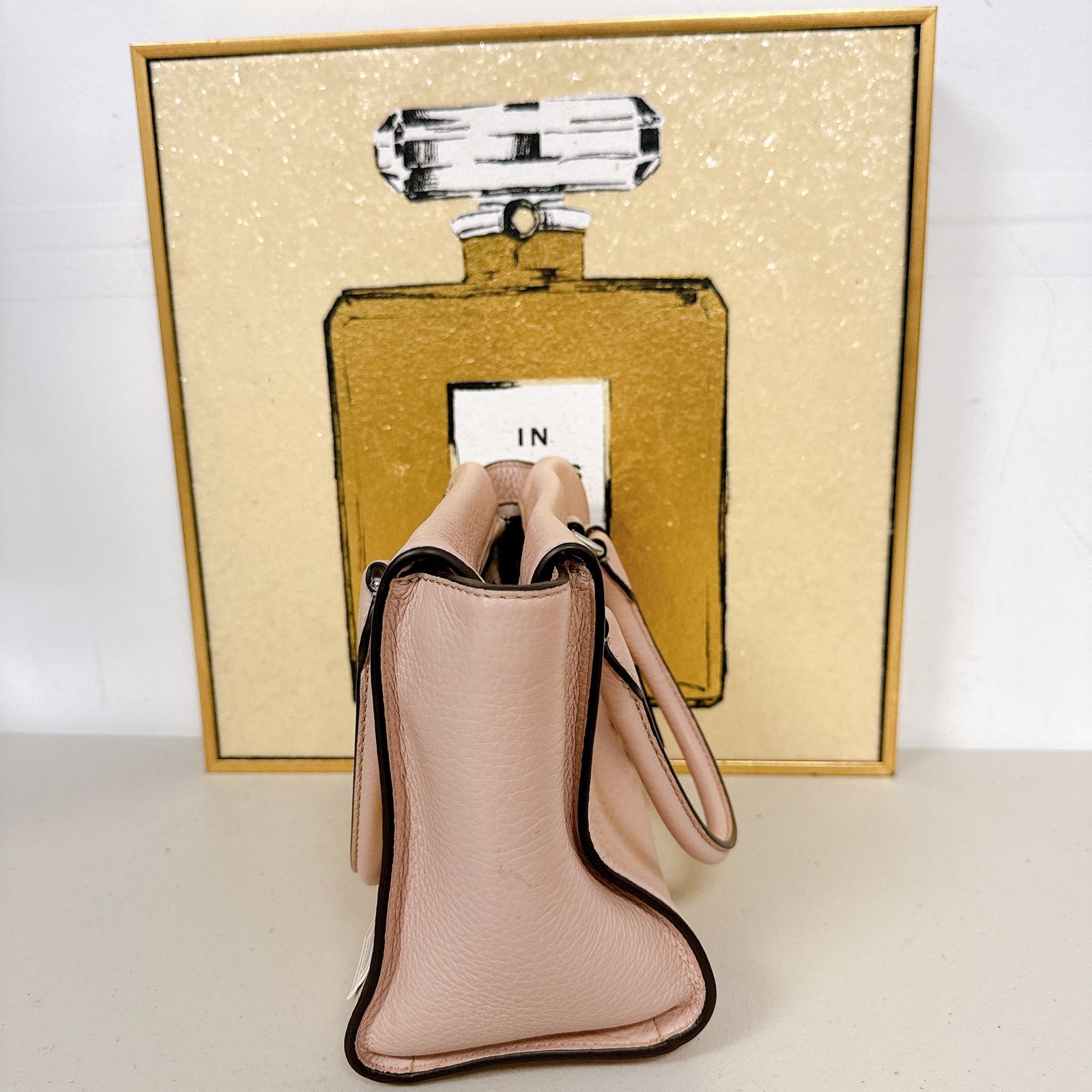 Michael Kors Michael Kors 30H5SEYM2L Selby Medium Top Zip Leather Bag Size ONE SIZE - 4 Thumbnail
