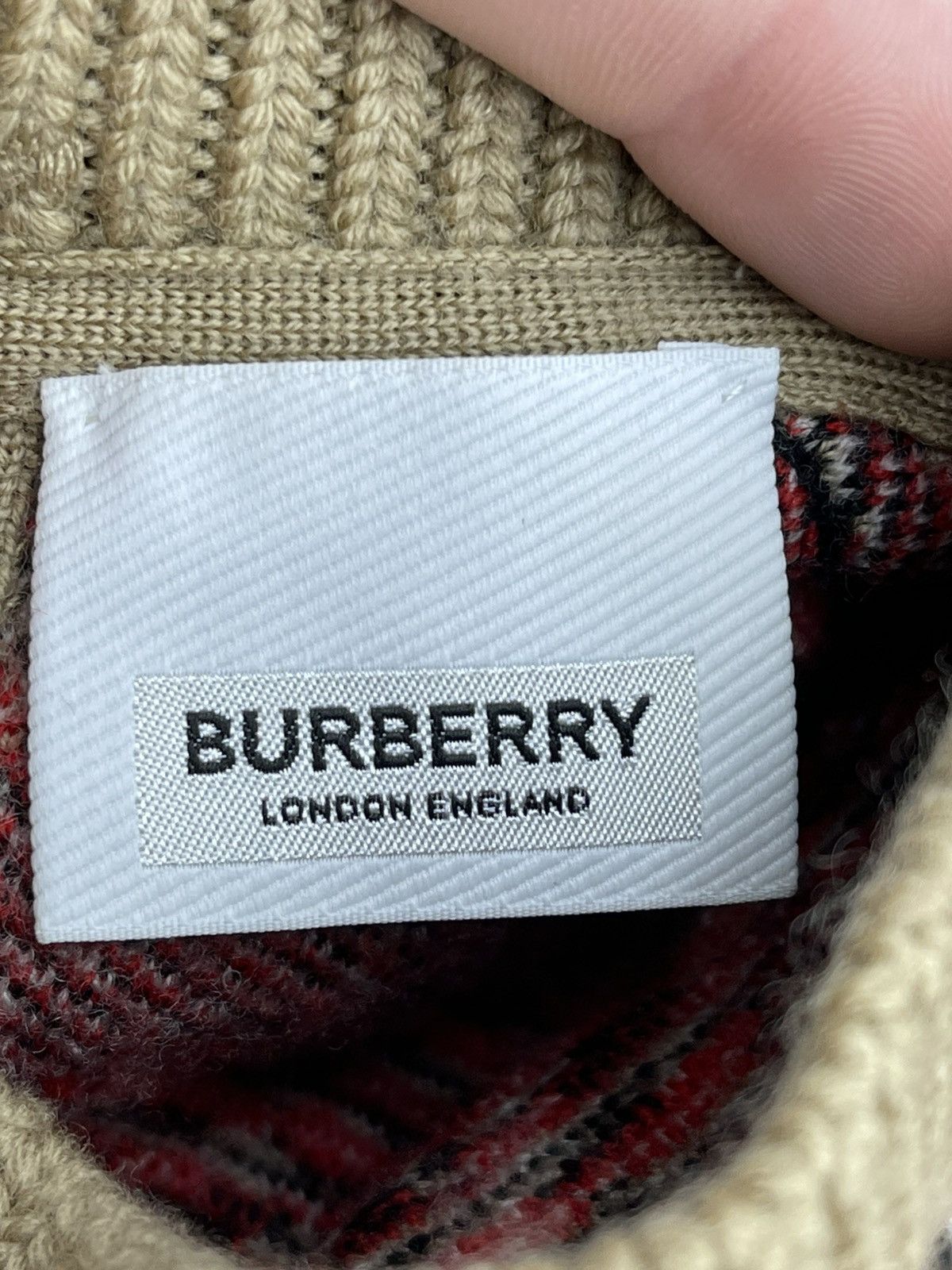 Burberry Size 6m - Burberry Plaid Button Up Crewneck Kids Size US XXS / EU 40 - 4 Thumbnail