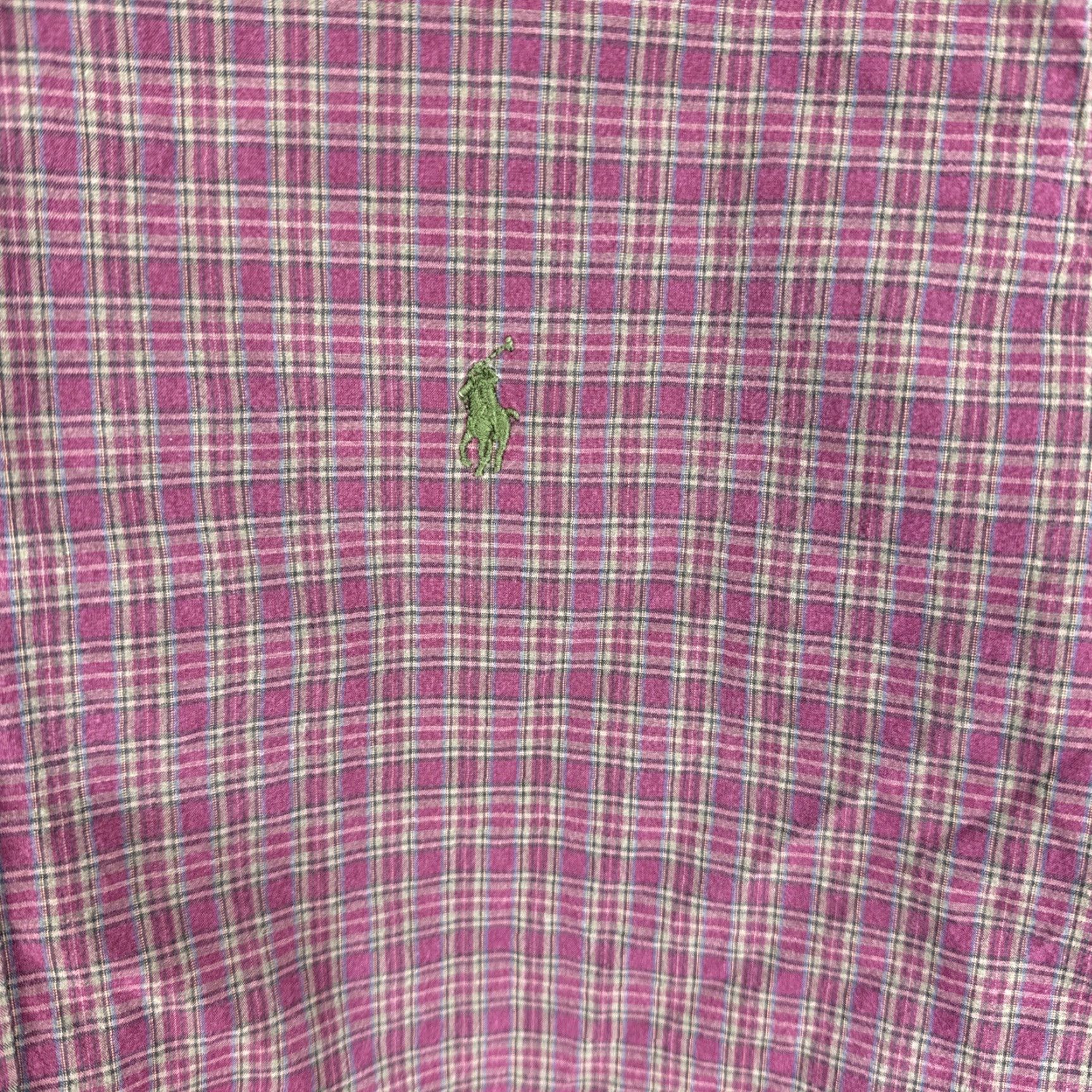 Polo Ralph Lauren VINTAGE Polo Ralph Lauren Mens Classic Fit Shirt XL Plaid Long Sleeve Button Size US XL / EU 56 / 4 - 6 Thumbnail
