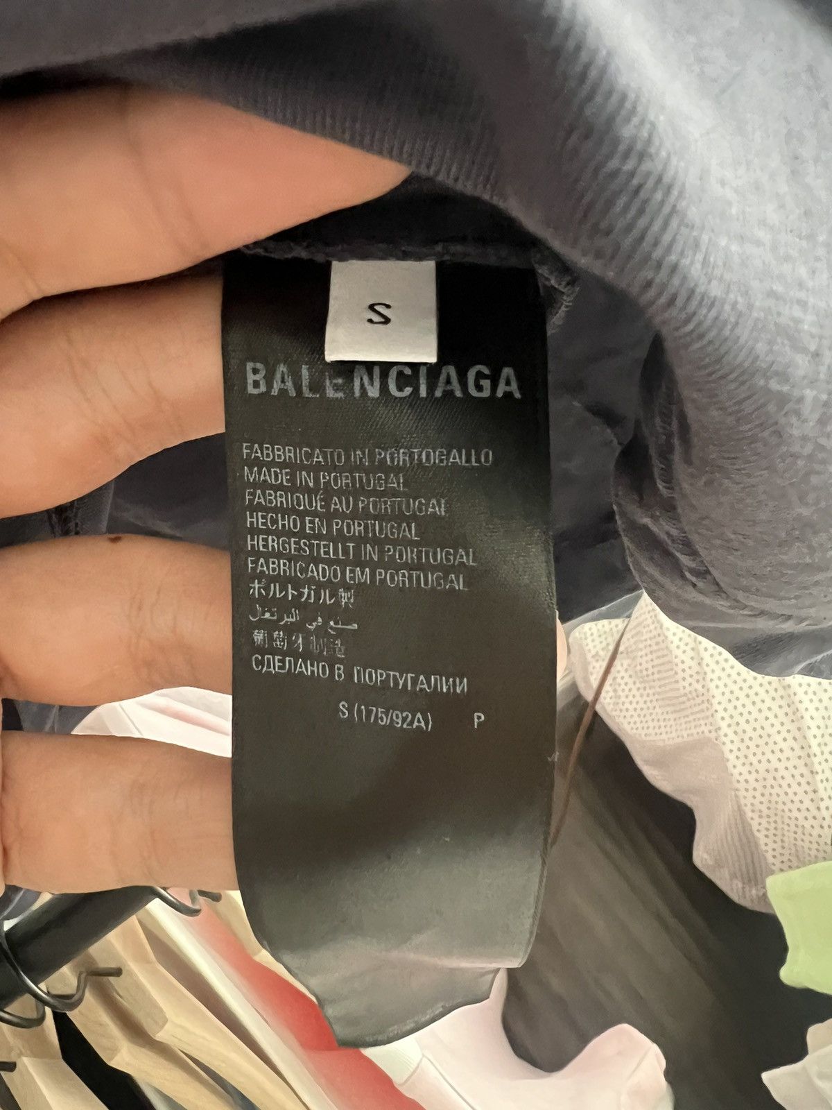 Balenciaga BALENCIAGA college crest tee Size US S / EU 44-46 / 1 - 4 Thumbnail