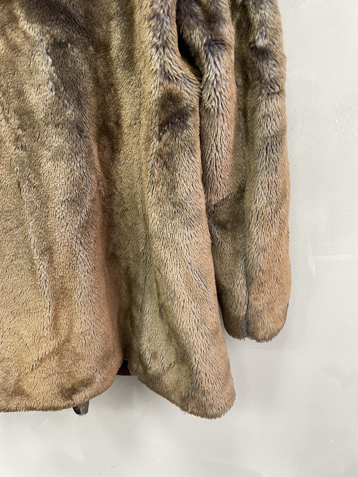 If Six Was Nine × Japanese Brand × Le Grande Bleu (L.G.B.) RARE FUZZY Y2K FAUX FUR legrandebleu MISS SIXTY COAT Size L / US 10 / IT 46 - 10 Thumbnail
