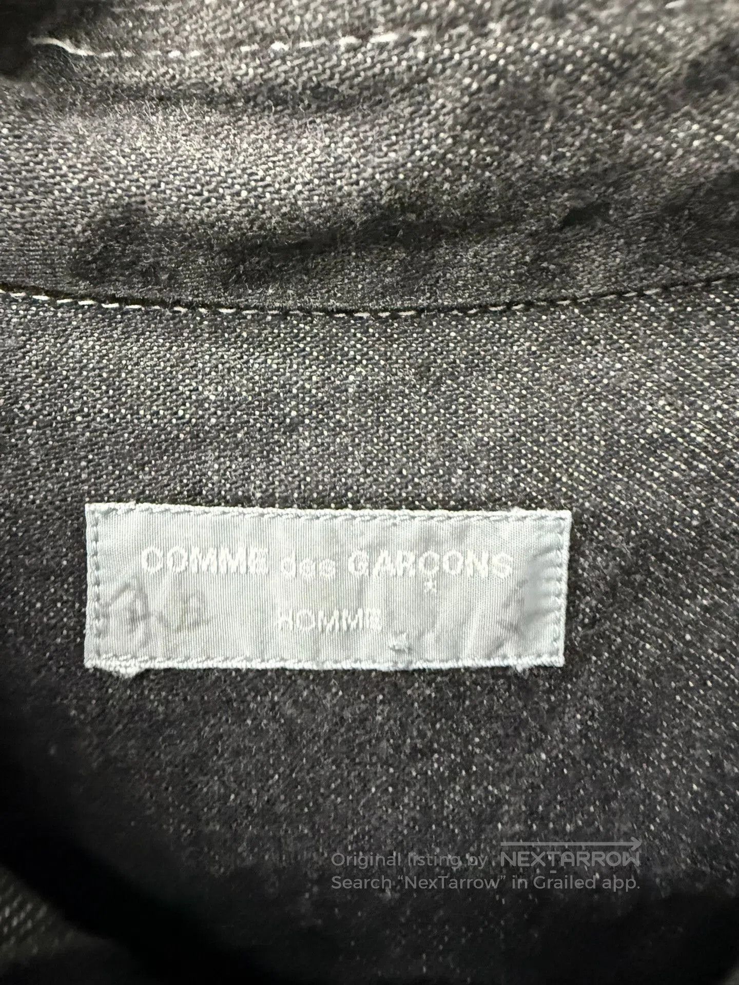 Comme des Garcons Homme Plus Comme des Garçons 90s Denim Jacket. Size US L / EU 52-54 / 3 - 5 Thumbnail