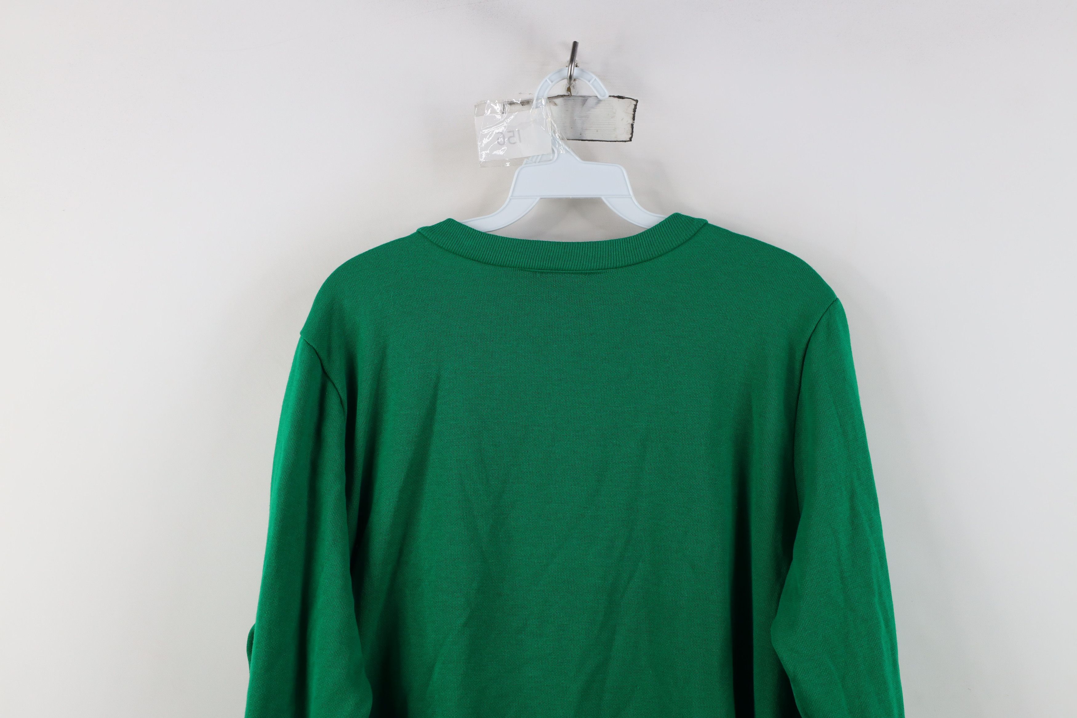 Vintage Vintage 90s Streetwear Reindeer Snowflake Sweatshirt USA Size L / US 10 / IT 46 - 9 Thumbnail