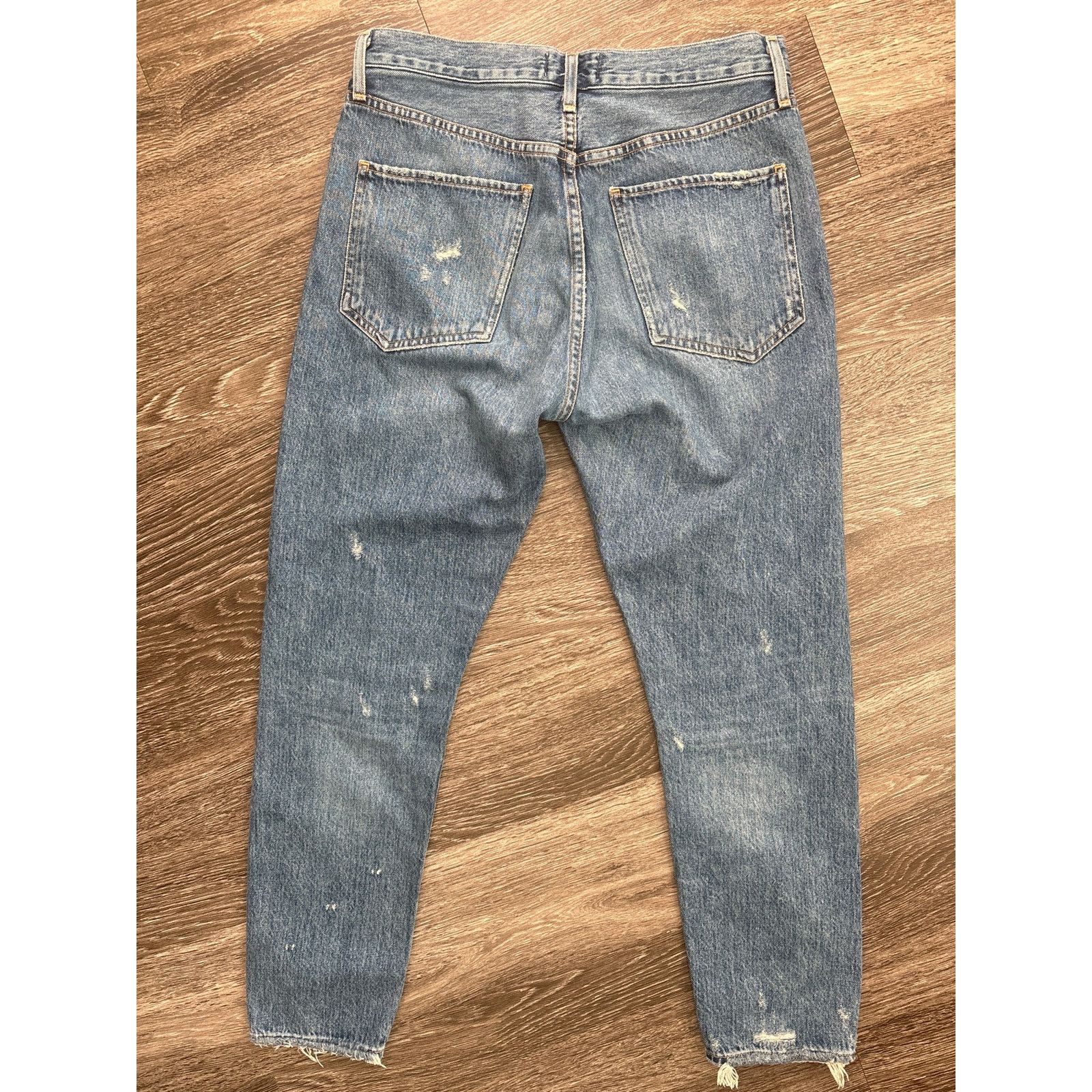 Agolde Agolde Jamie High Rise Classic Buttonfly Jeans Size 28 Size 28" / US 6 / IT 42 - 7 Thumbnail