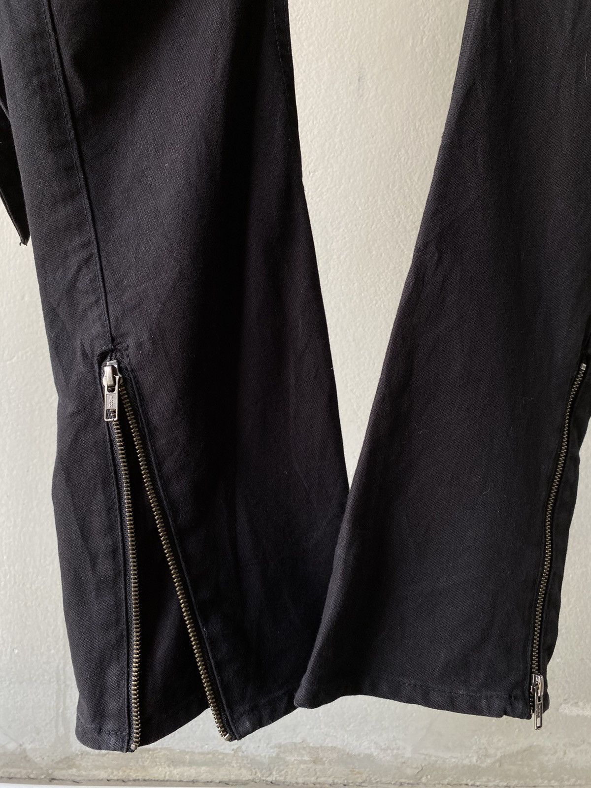 CIVARIZE CIVARIZE Y2K Punk Black Utility Cargo Pants Size US 32 / EU 48 - 10 Thumbnail