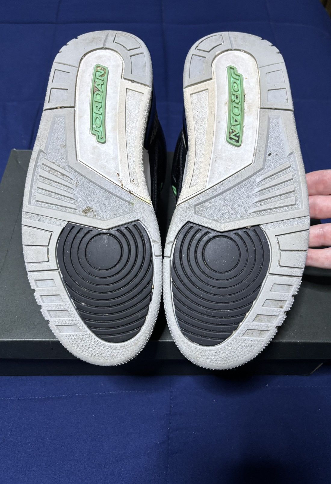 Jordan Brand Jordan 3 Retro Green Glow 2024 Size 8.5 Size US 8.5 / EU 41-42 - 5 Thumbnail