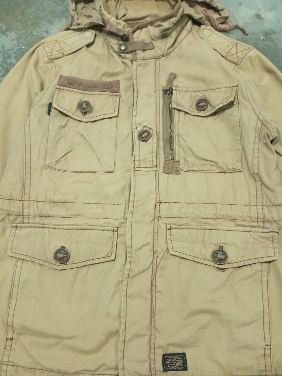 Japanese Brand A02 Surplus Seminary Up-Armored Parka Jacket Size US L / EU 52-54 / 3 - 19 Thumbnail