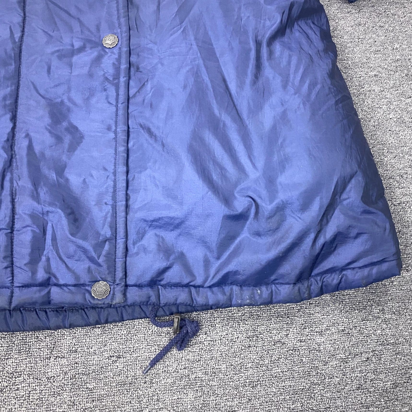Vintage VINTAGE Triple F.A.T. Goose Coat Mens M Blue Down Parka Quilted 80s Size US M / EU 48-50 / 2 - 4 Thumbnail