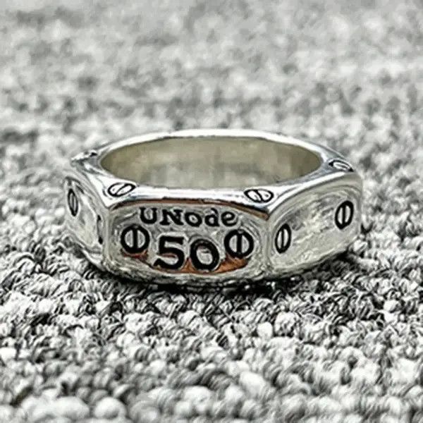 Japanese Brand × Vintage hexagonal charm ring Size 7 8 9 Size ONE SIZE - 2 Thumbnail