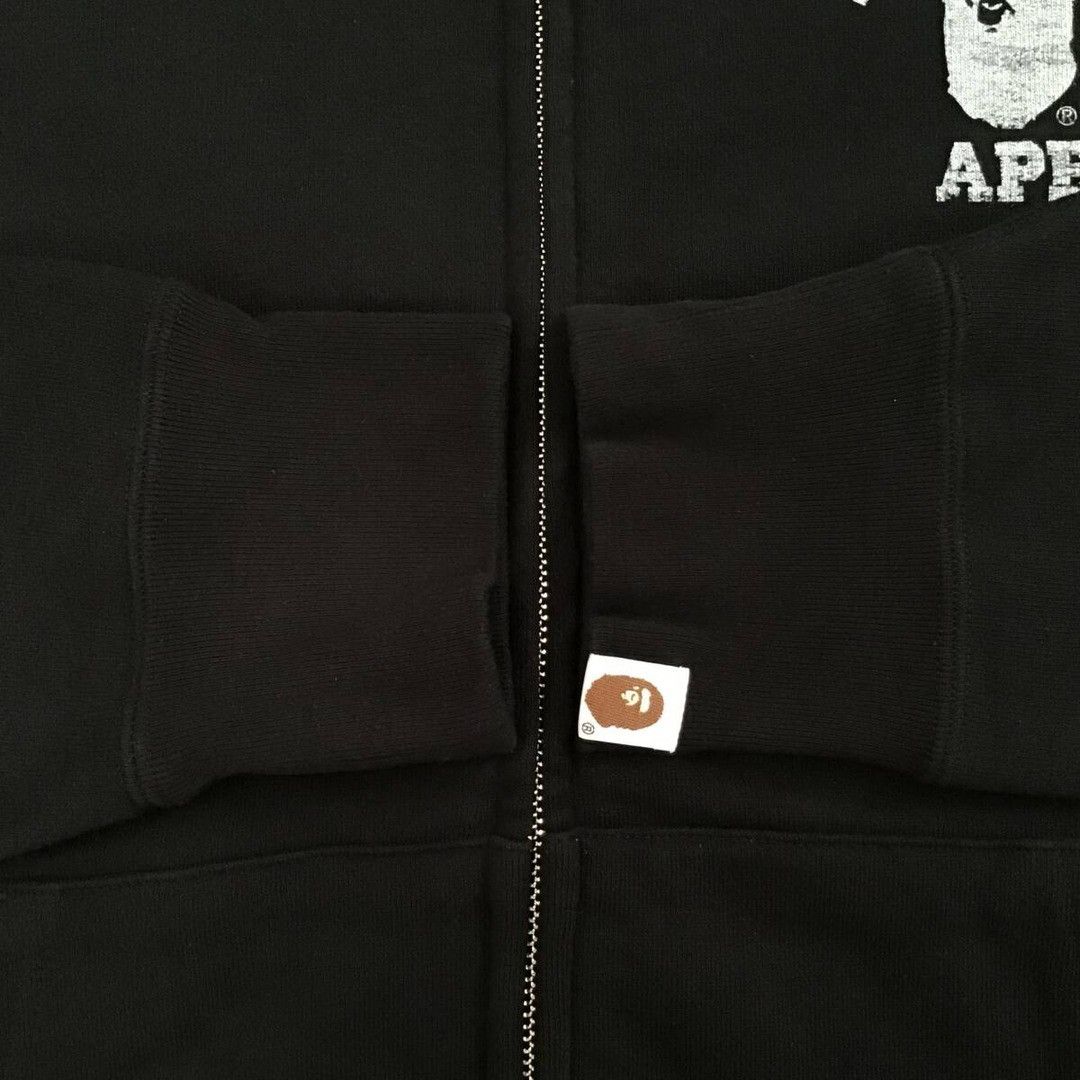 Bape BAPE Big college logo full zip hoodie a bathing ape Size US M / EU 48-50 / 2 - 7 Thumbnail