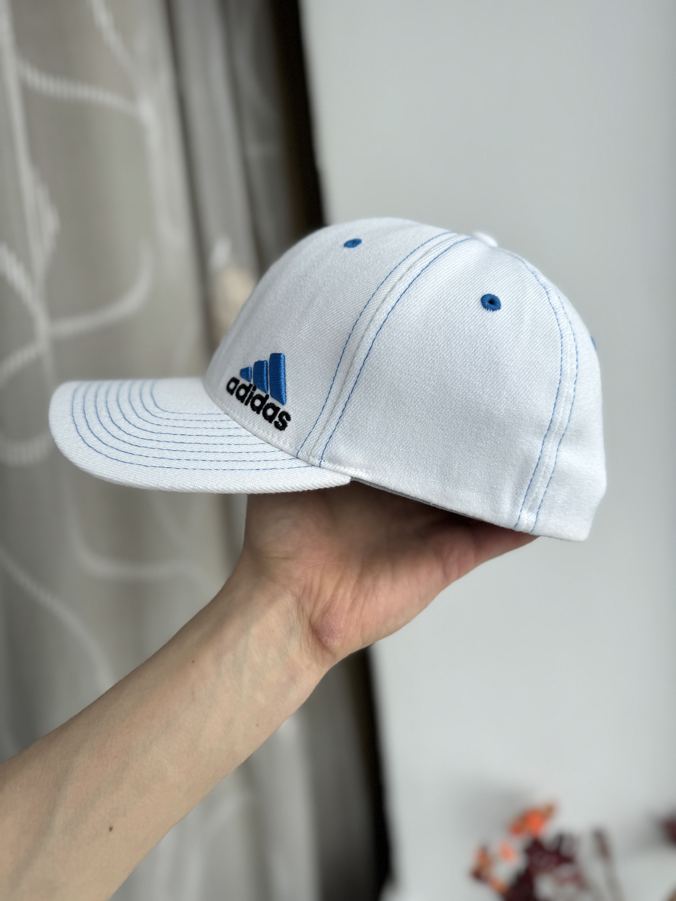 Adidas Vintage Adidas Flexfit Baseball Cap Hat Snapback Y2K Archive Size ONE SIZE - 2 Thumbnail
