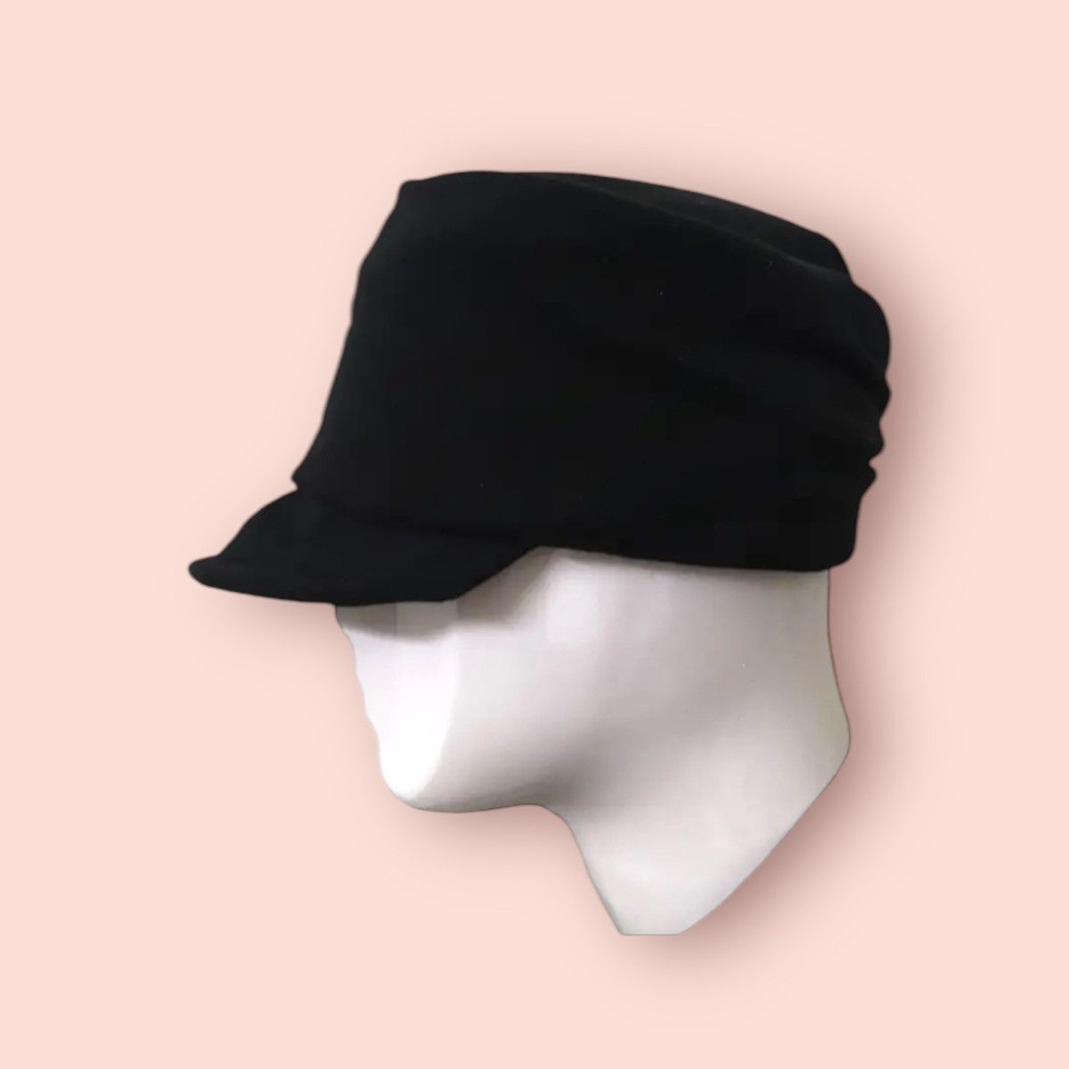 Japanese Brand WEGO JAPAN PLEATED WOMEN CABBIE NEWSBOY HAT Size ONE SIZE - 4 Thumbnail
