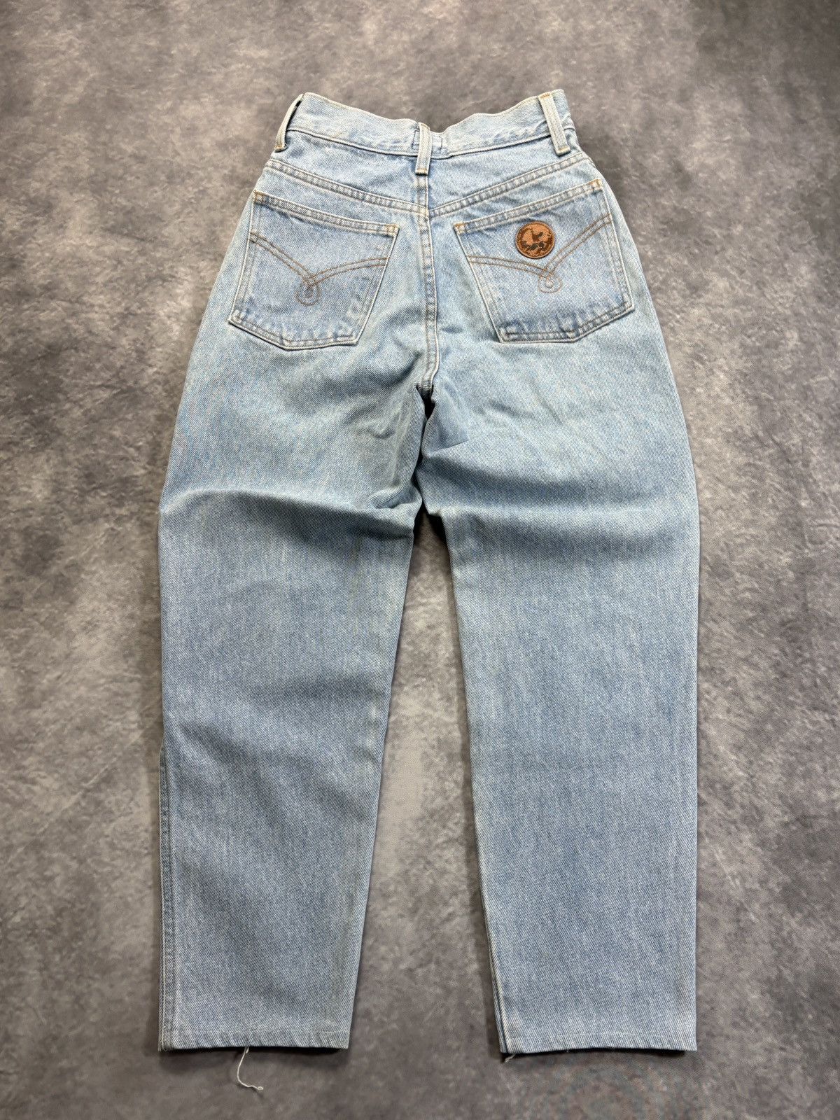 Moschino × Vintage Vintage Moschino Jeans 1990s 2000s Made in USA Denim Pants Size 27" / US 4 / IT 40 - 2 Thumbnail