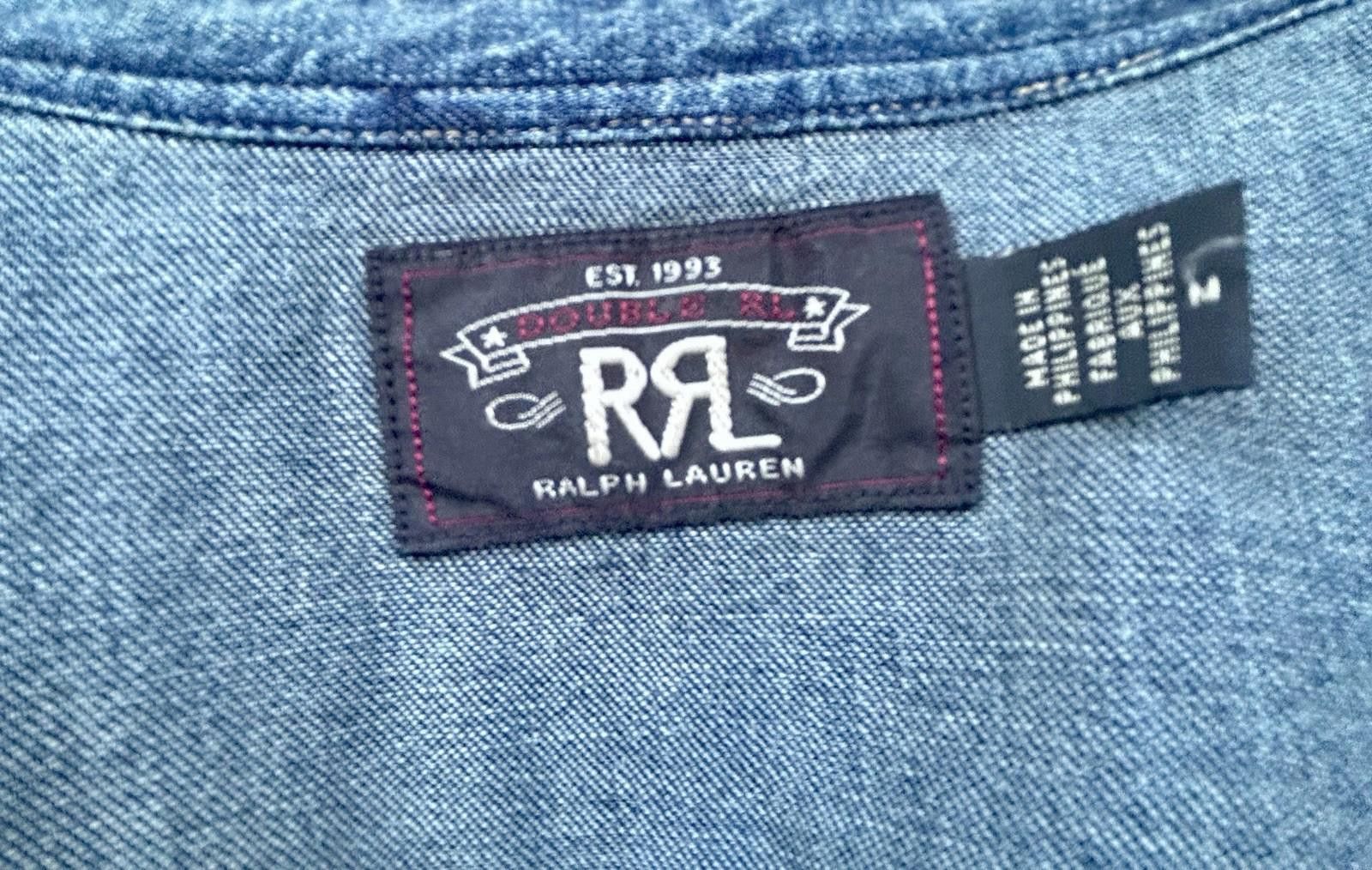 RRL Ralph Lauren RRL Double RL Ralph Lauren Denim Trucker Jacket Medium Men Size US M / EU 48-50 / 2 - 8 Thumbnail