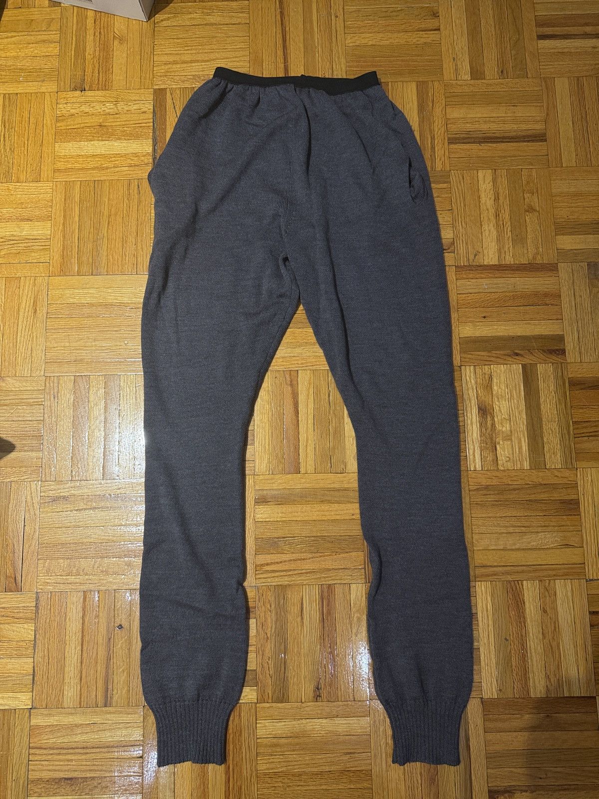 Rick Owens RICK OWENS MOOG WOOL JOGGERS Size US 32 / EU 48 - 1 Thumbnail