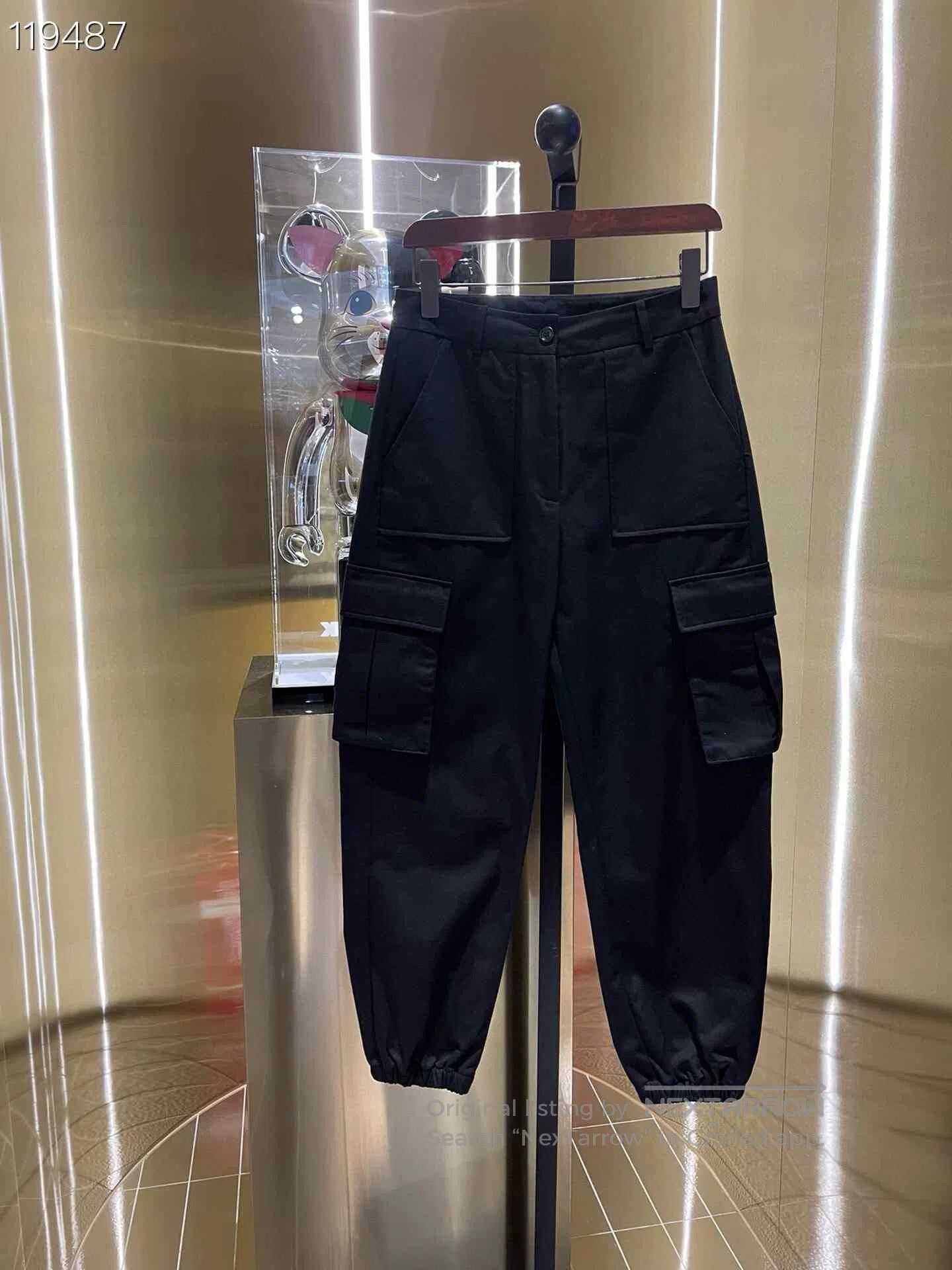 Bottega Veneta Boinigan Vanita 079024v523 Black Cargo Pants. Size 29" - 1 Thumbnail