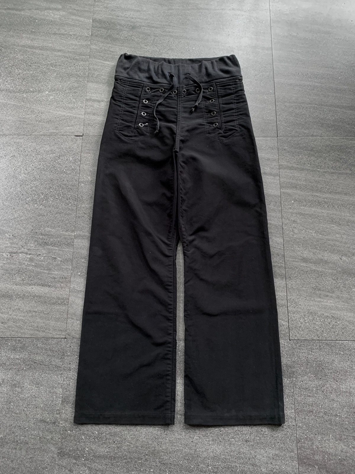 Kapital FREE TAX! 2000s Wideleg Relaxed Sailor Pants Size US 29 - 2 Thumbnail