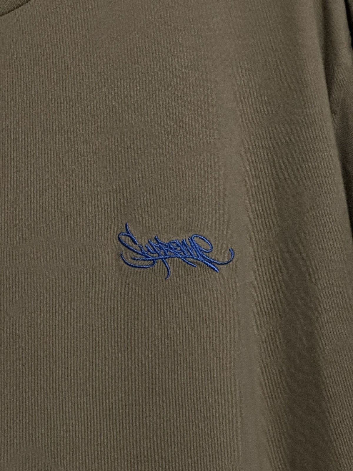 Supreme Supreme Washed Tag S/S Top Tee Size US XL / EU 56 / 4 - 3 Thumbnail