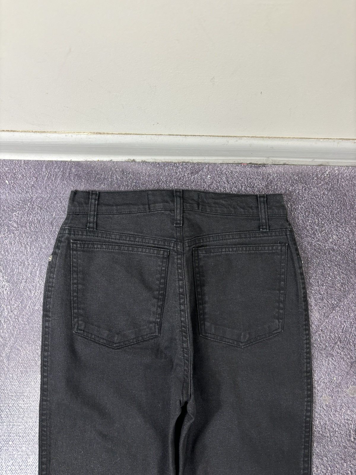 Moschino Vintage Moschino Women’s Skinny Fit Luxury Black Denim Jeans Size 29" - 15 Thumbnail