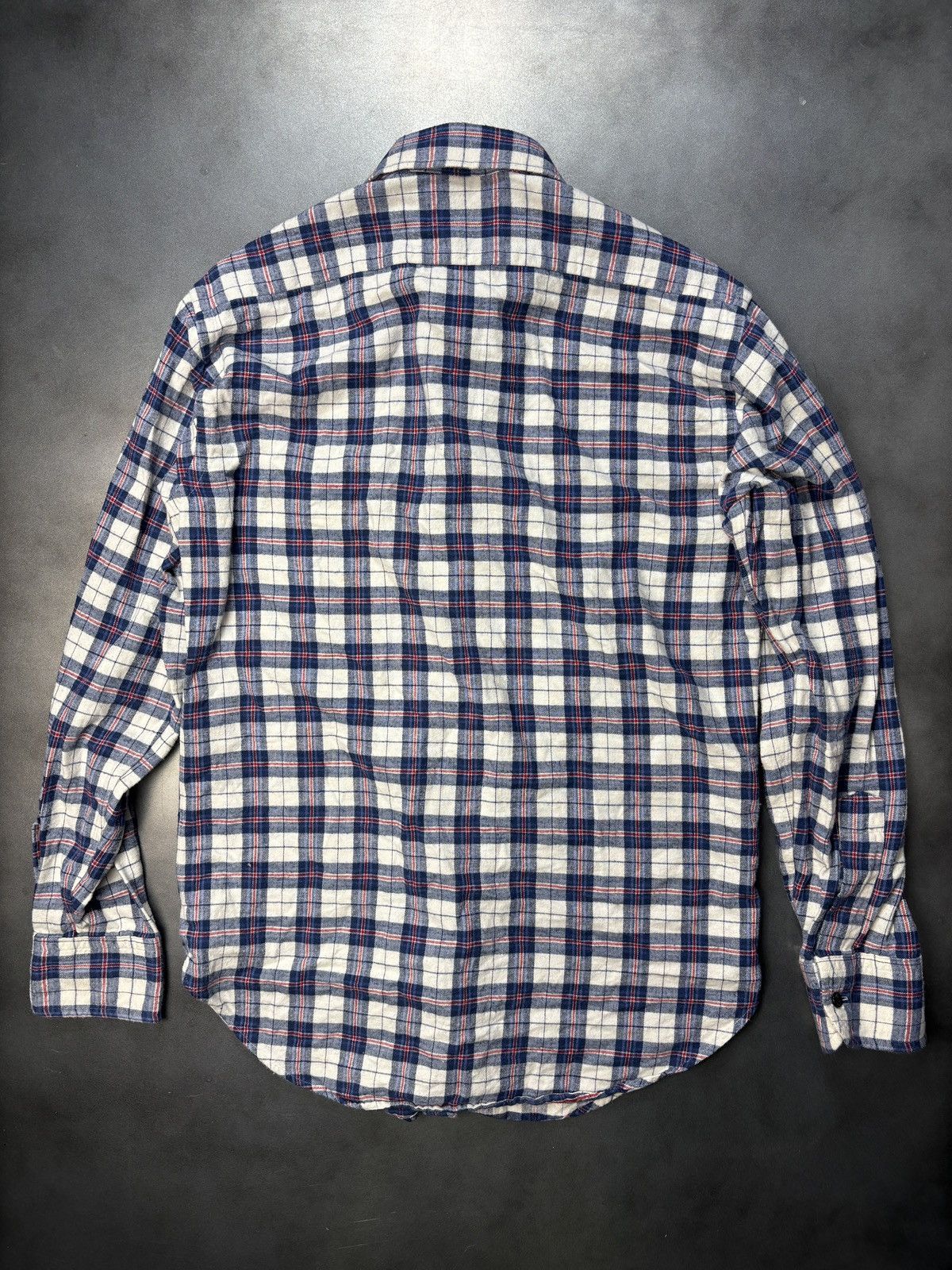 Christian Dior Monsieur × Vintage Vintage Christian Dior Plaid Shirt 1990s Dior 1980s Monsieur Size US S / EU 44-46 / 1 - 8 Thumbnail