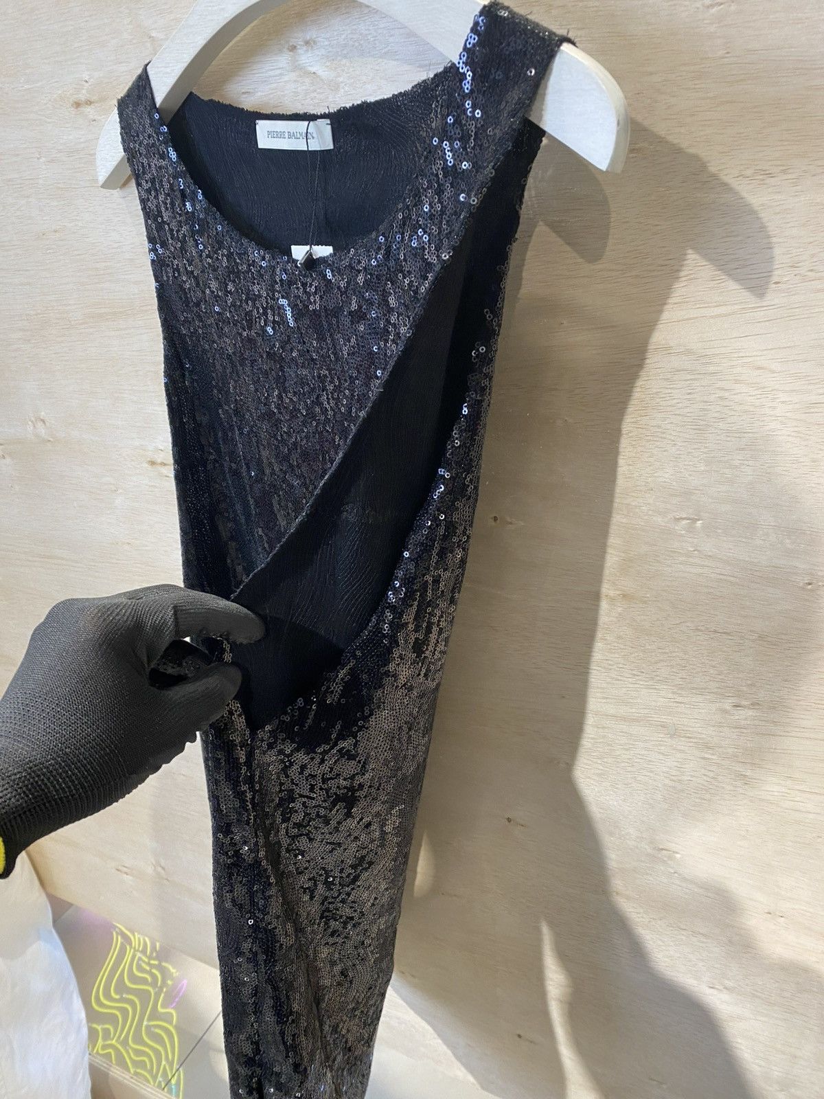 Pierre Balmain Pierre Balmain Sequin Tank Top Size S Size US S / EU 44-46 / 1 - 4 Thumbnail