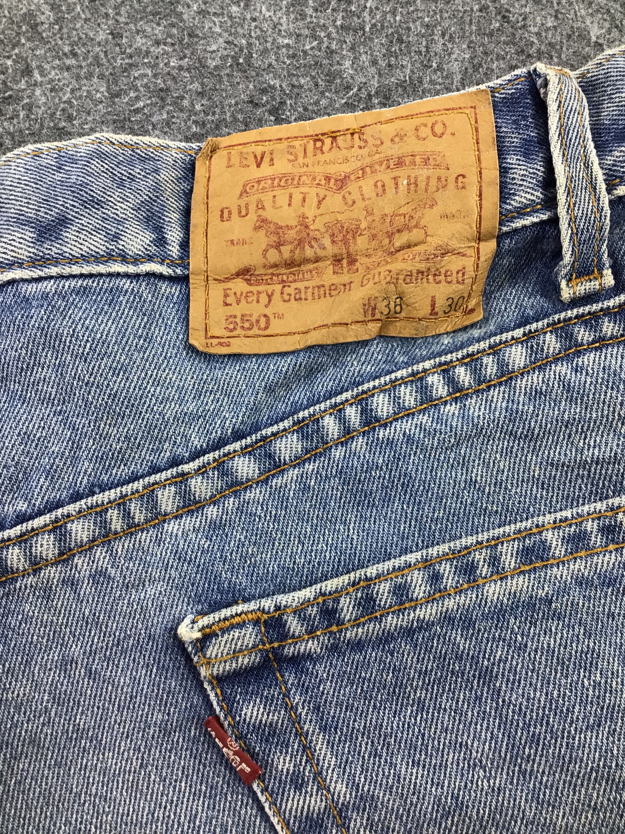 Levi's Vintage Levis 550 Jeans-J909 Size US 35 - 5 Thumbnail