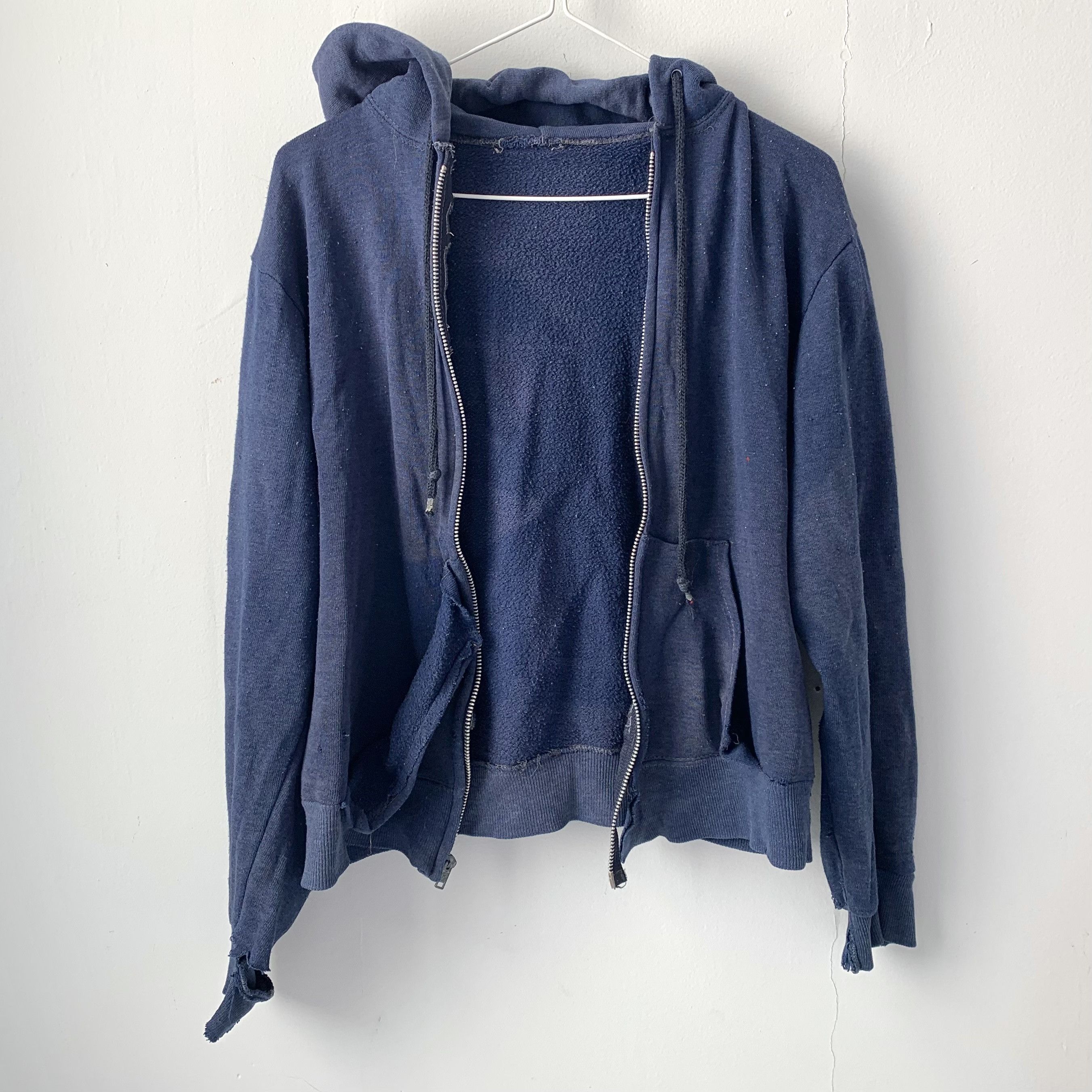Other vintage 70s faded, threadbare zipper hoodie Size US XS / EU 42 / 0 - 1 Thumbnail