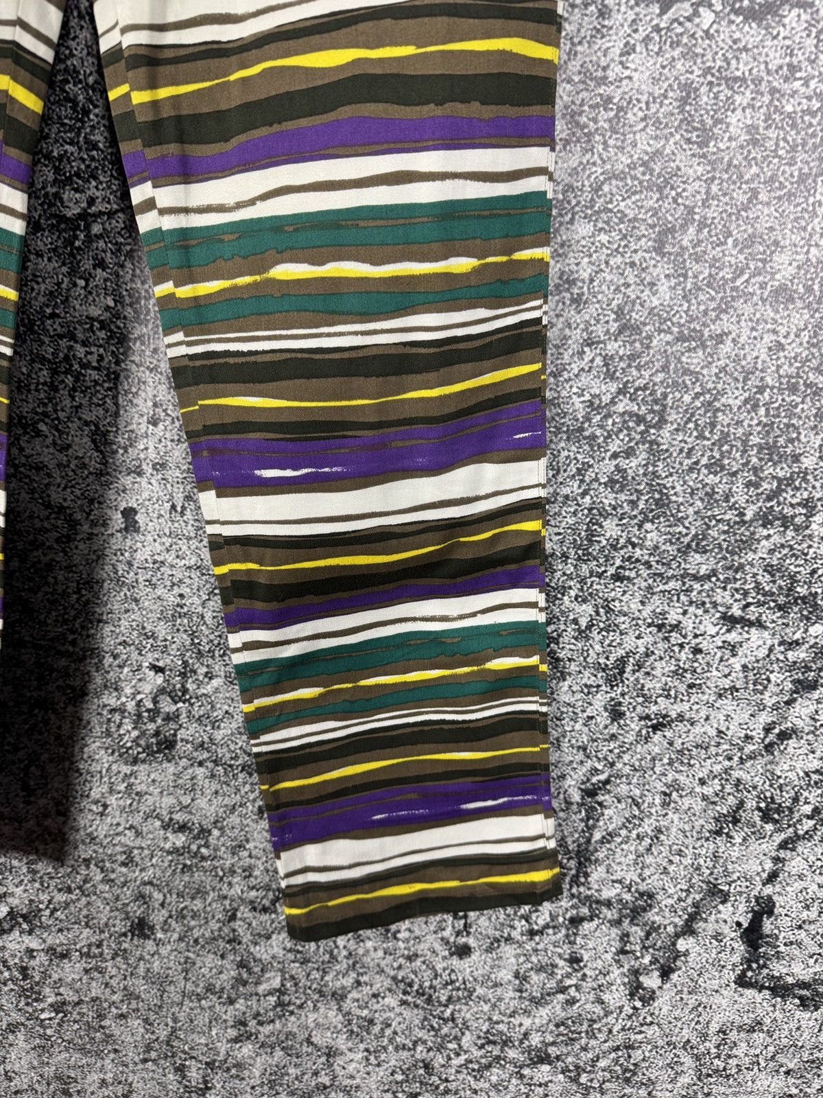 Max Mara Max Mara Studio Designer Striped Pants Luxury Trousers Sz 40 Size 27" / US 4 / IT 40 - 4 Thumbnail