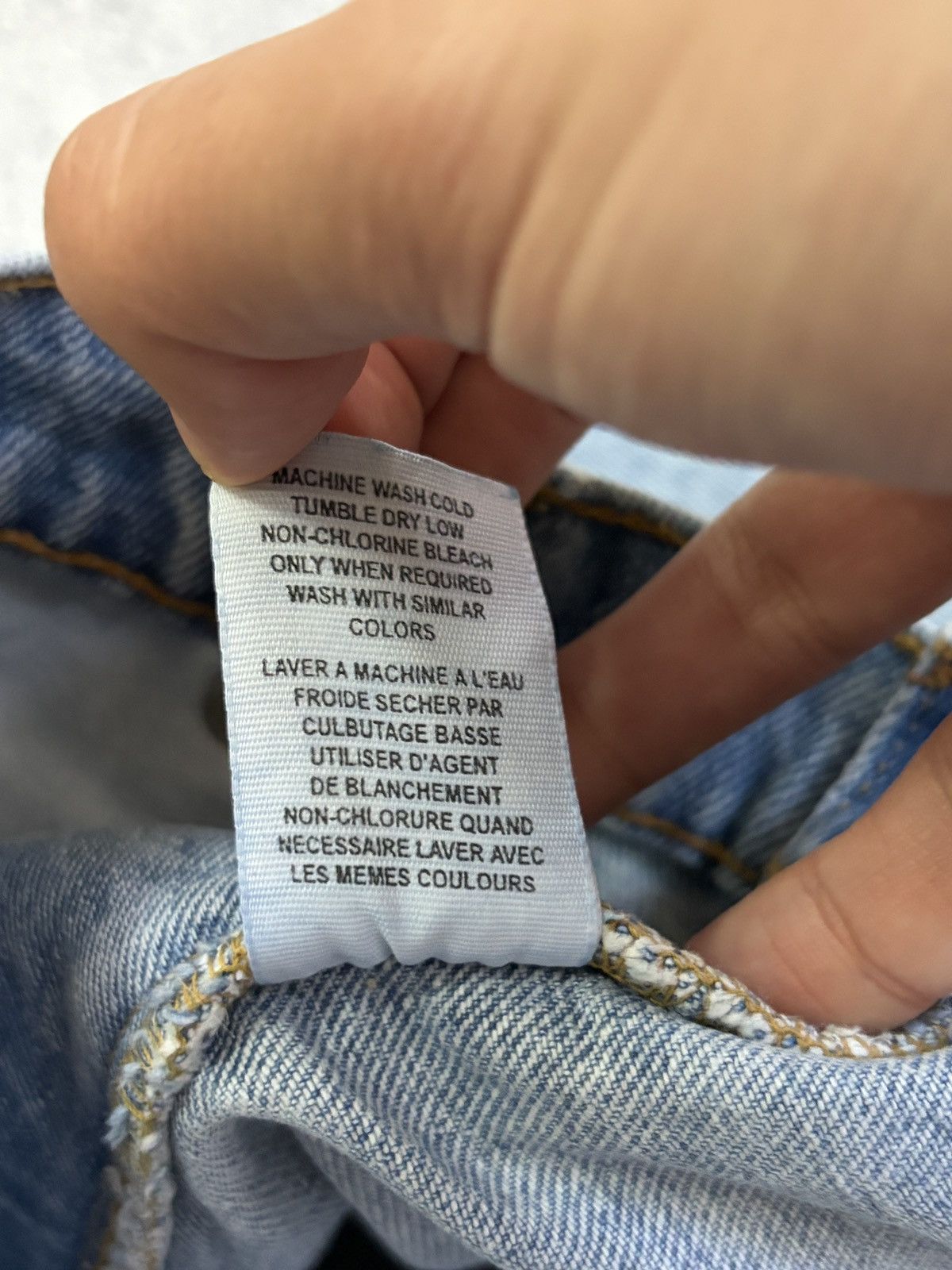 Polo Ralph Lauren Vintage Polo Jeans Co Ralph Lauren Denim Shorts Light Wash Size US 36 / EU 52 - 5 Thumbnail