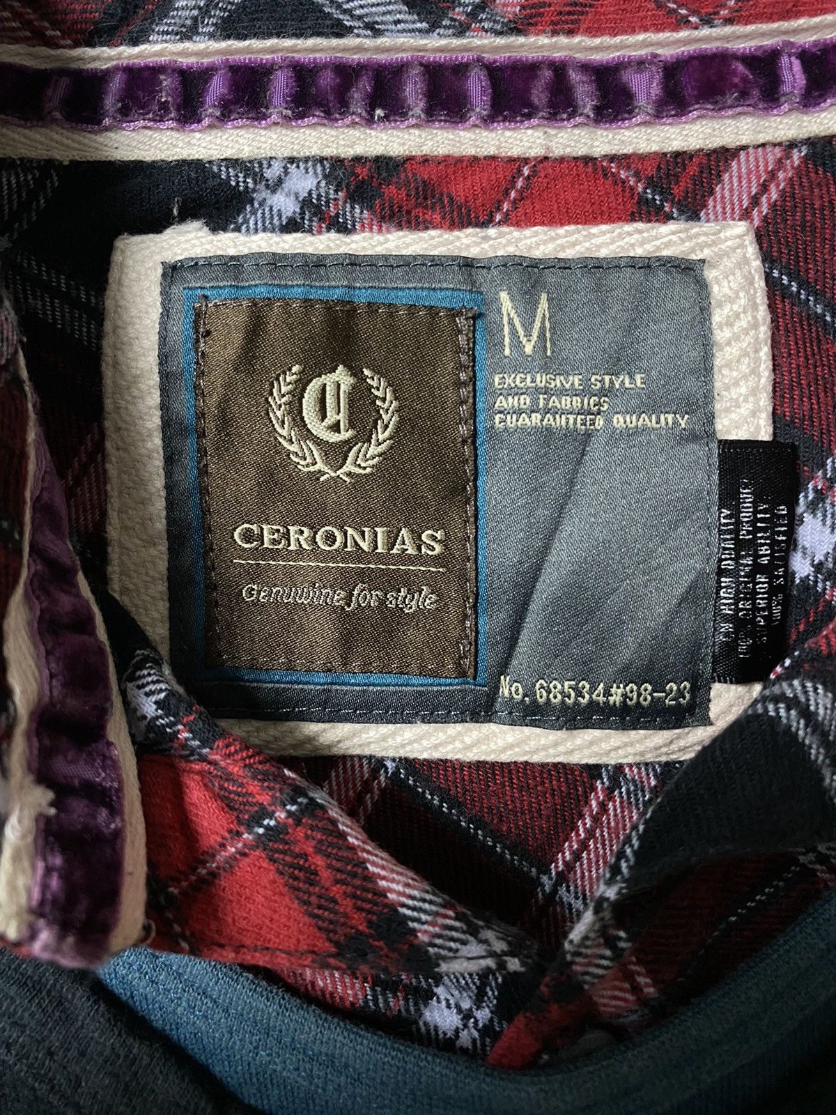 Hysteric Glamour × If Six Was Nine × Le Grande Bleu (L.G.B.) Y2K Ceronias Triplelayer Longsleeve Size US M / EU 48-50 / 2 - 6 Thumbnail
